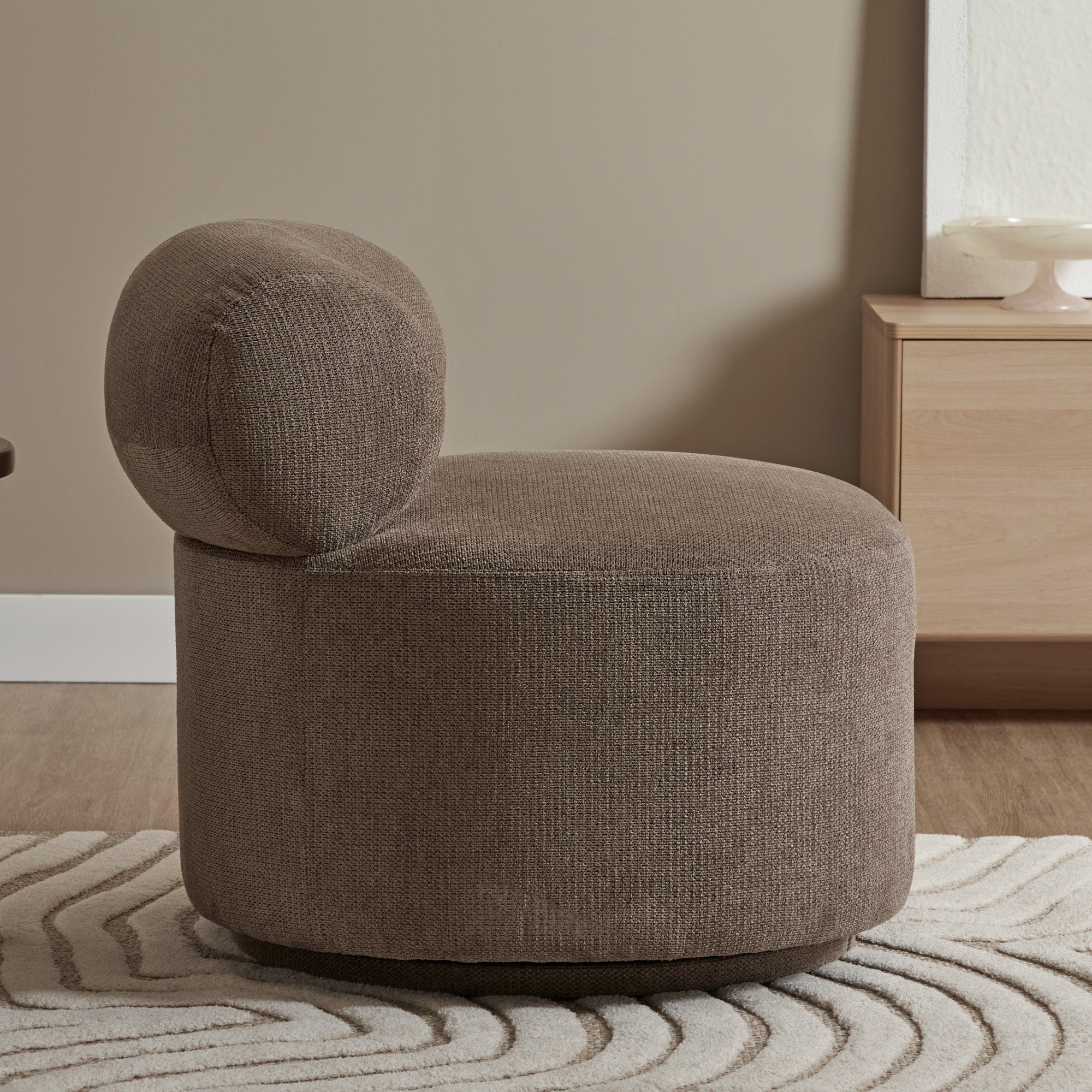 Bailey Armchair Chocolate (Set of 2)