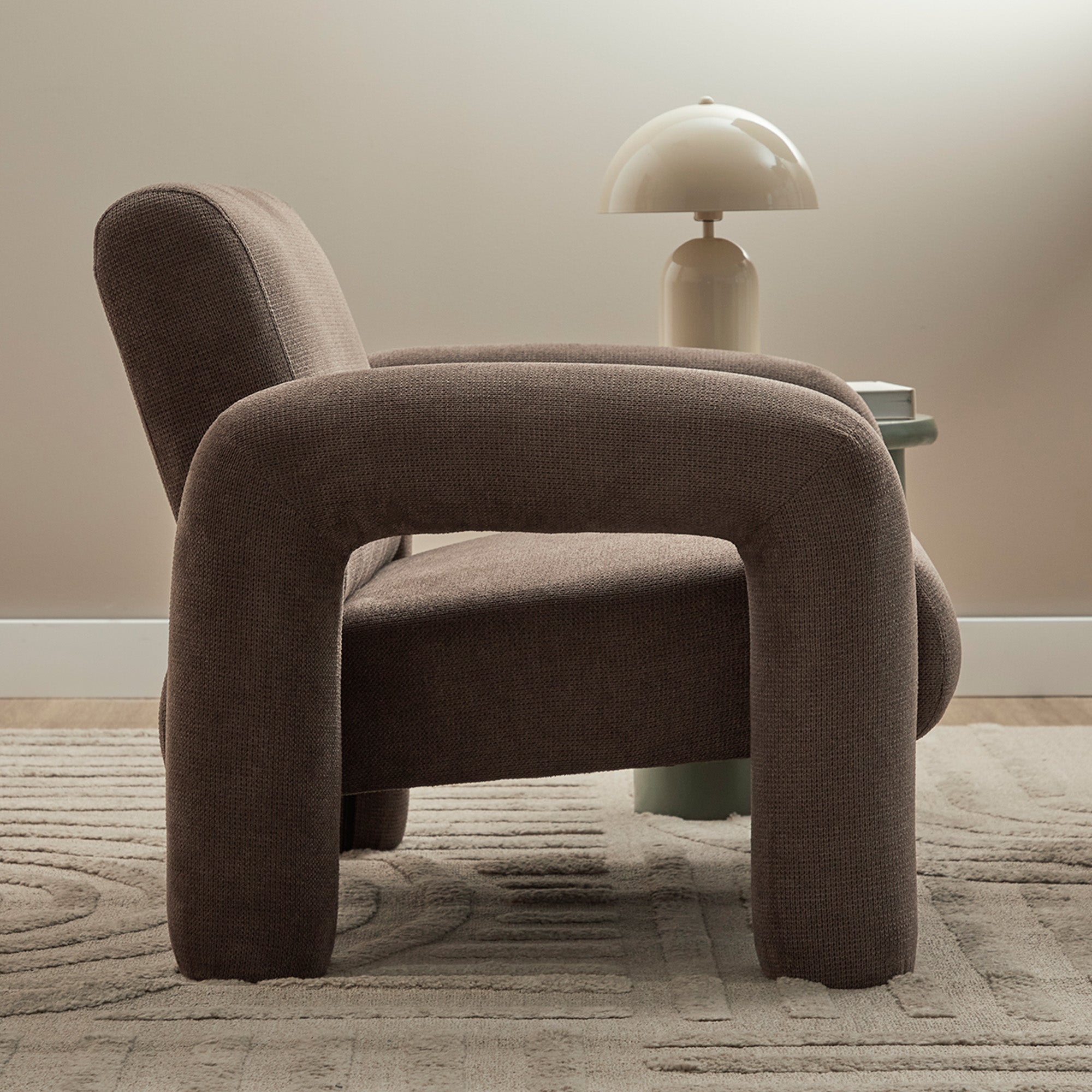 Matilda Armchair Chocolate (Set of 2)