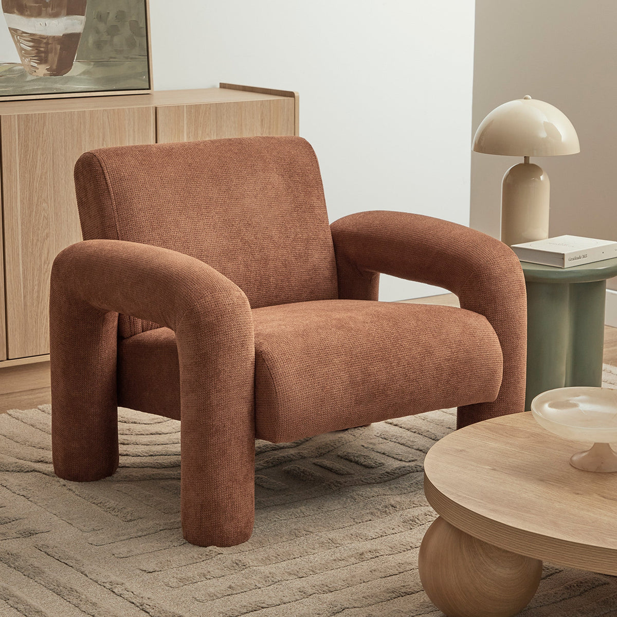 Matilda Armchair Rust