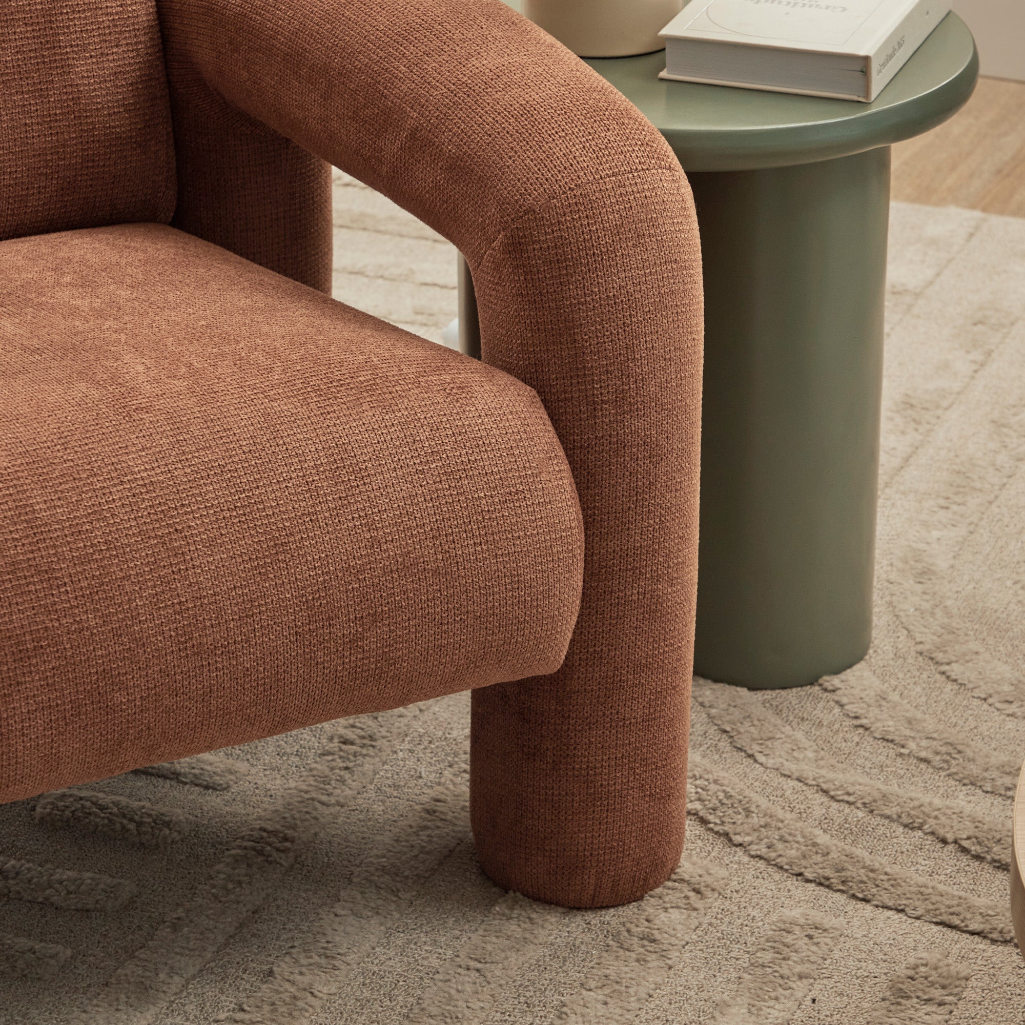 Matilda Armchair Rust (Set of 2)