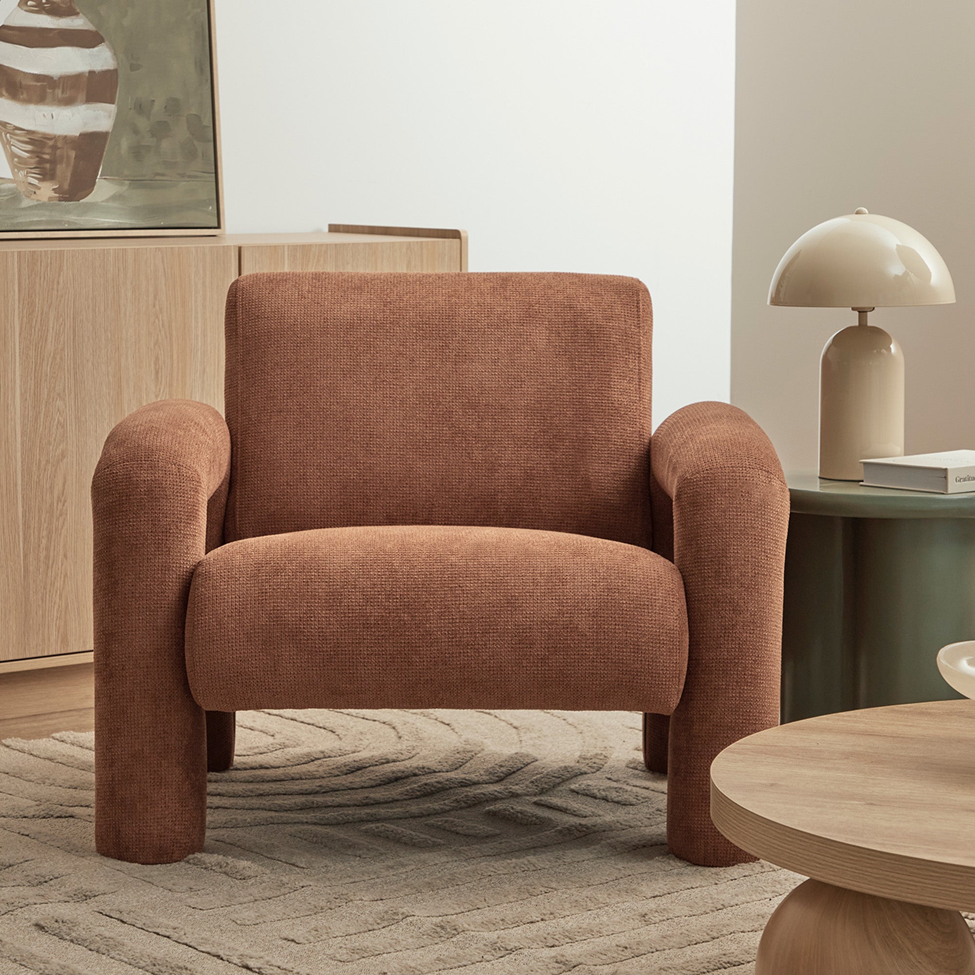Matilda Armchair Rust