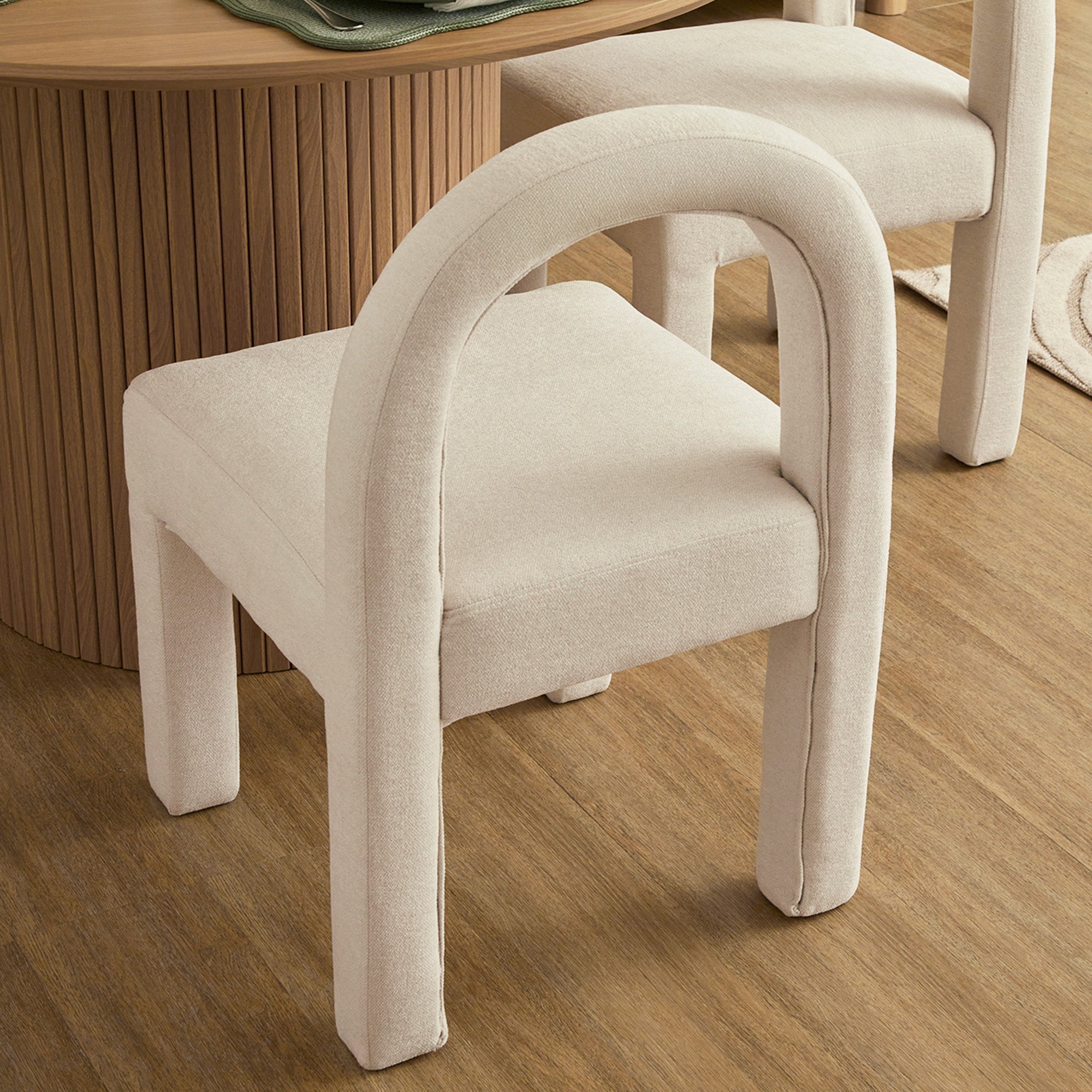 Alexis Set of 4 Dining Chairs Cream