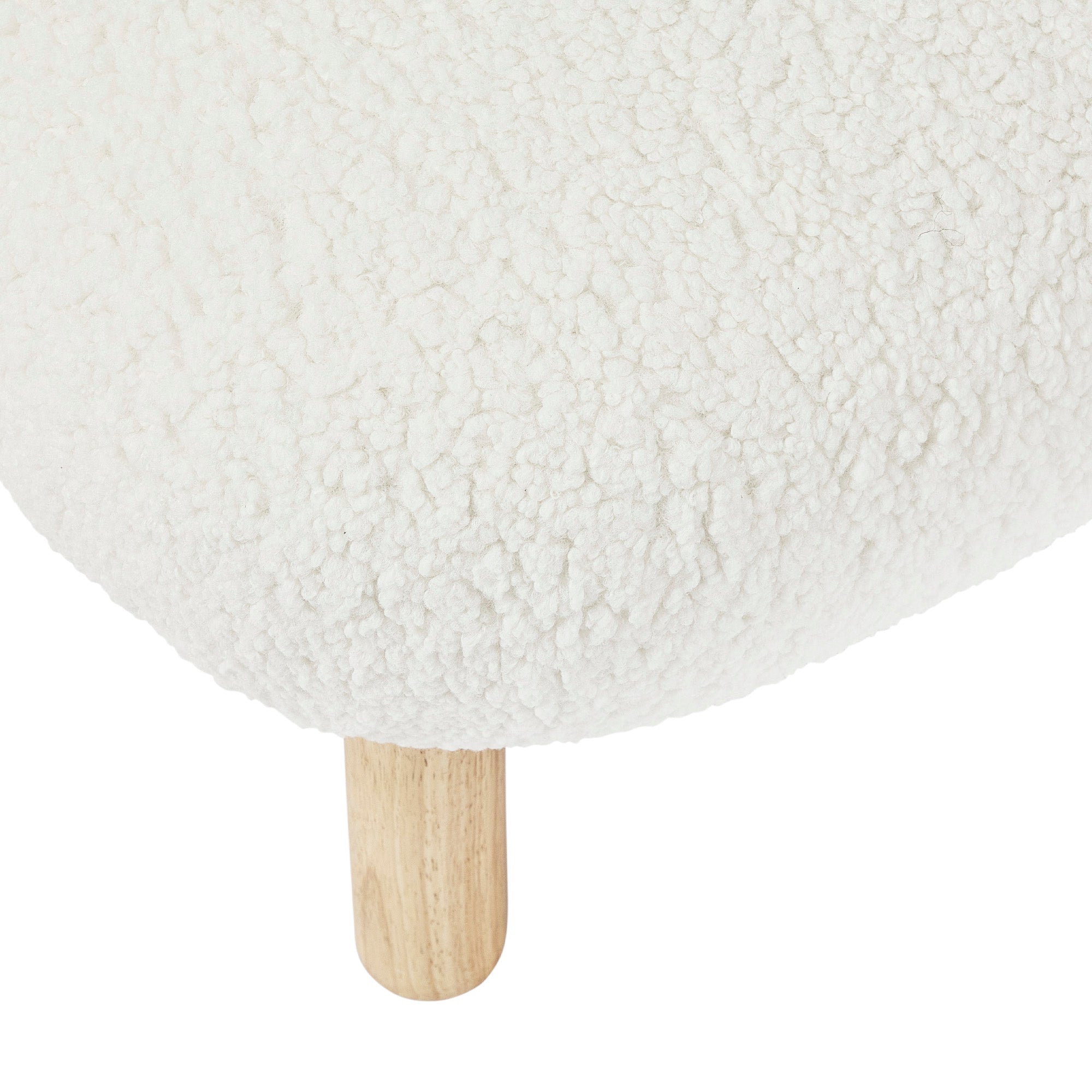 Teddy Accent Chair Cream (Set of 2)