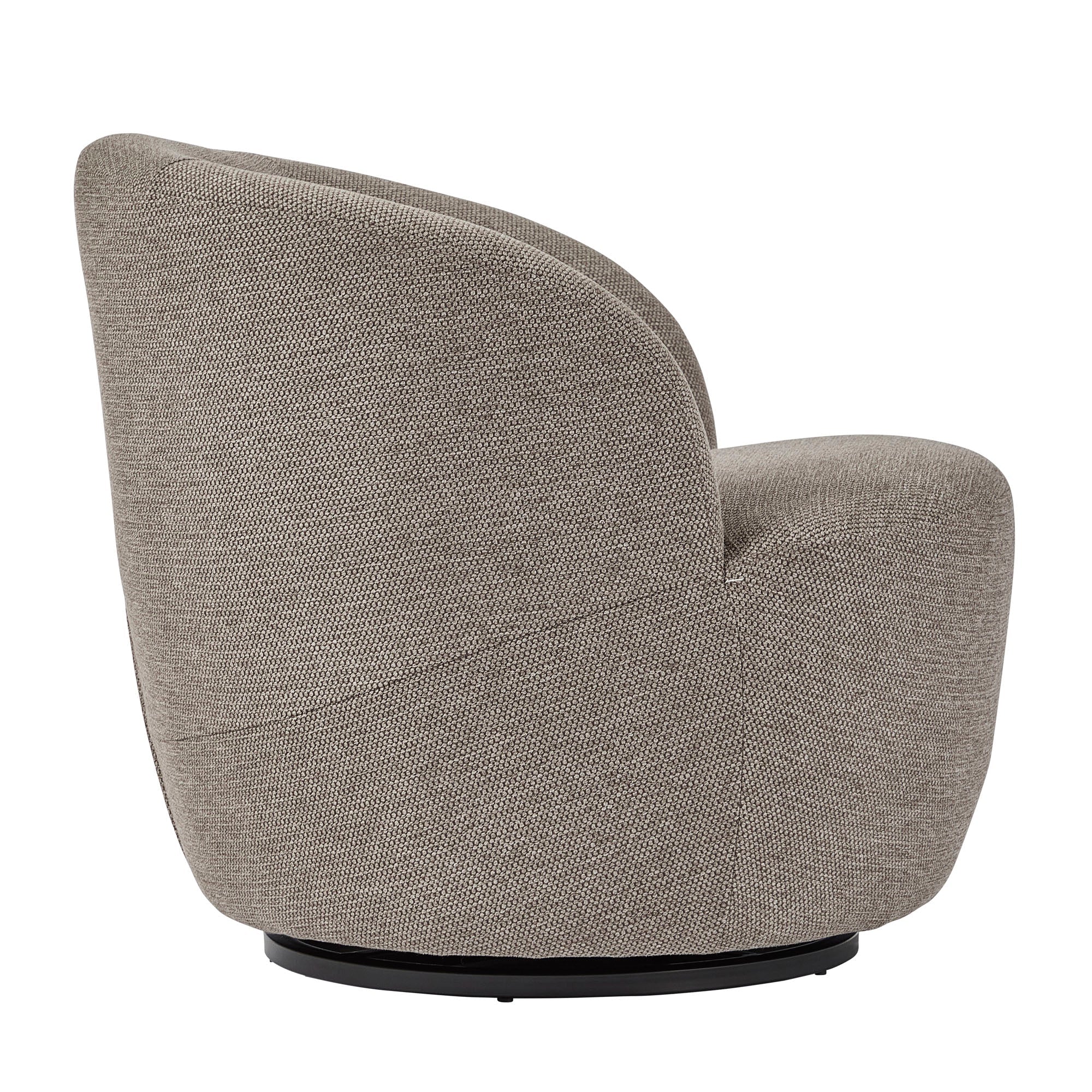 Sadie Swivel Armchair Mushroom