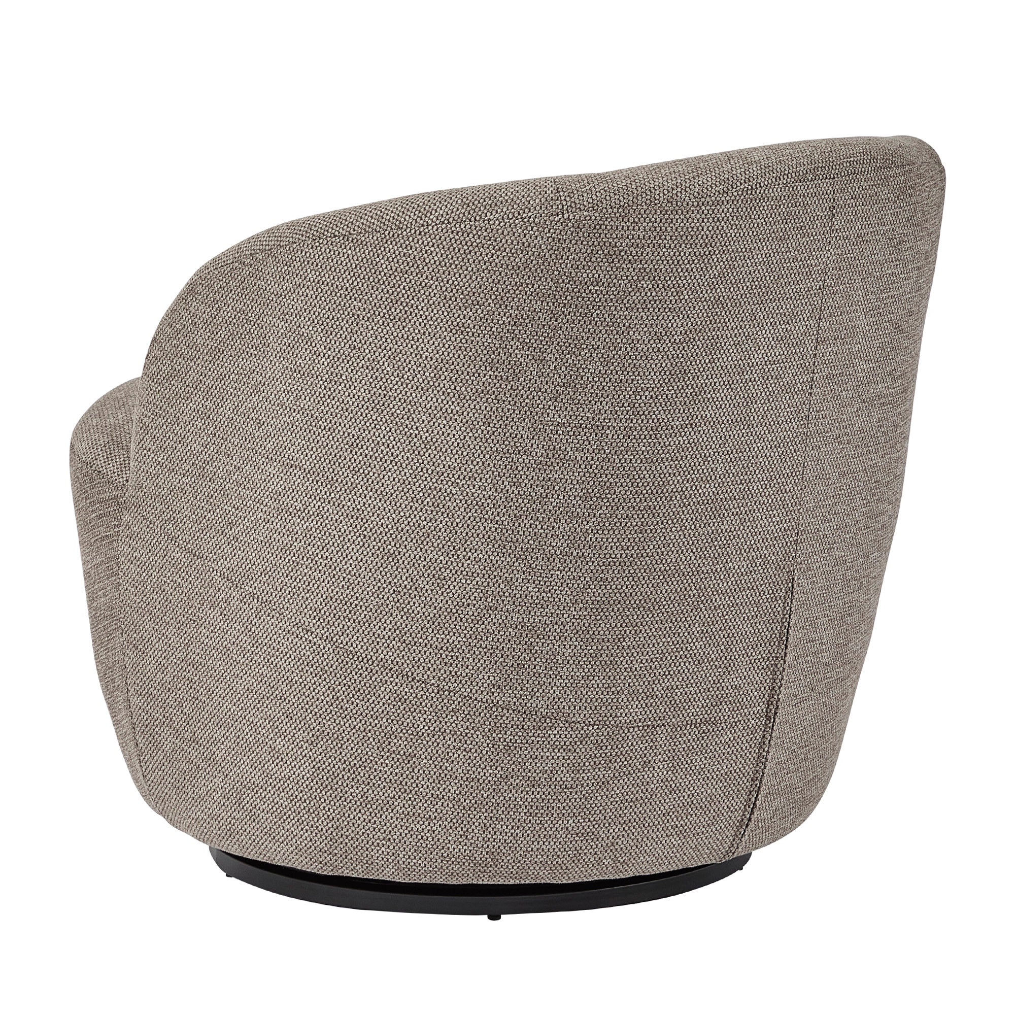 Sadie Swivel Armchair Mushroom (Set of 2)