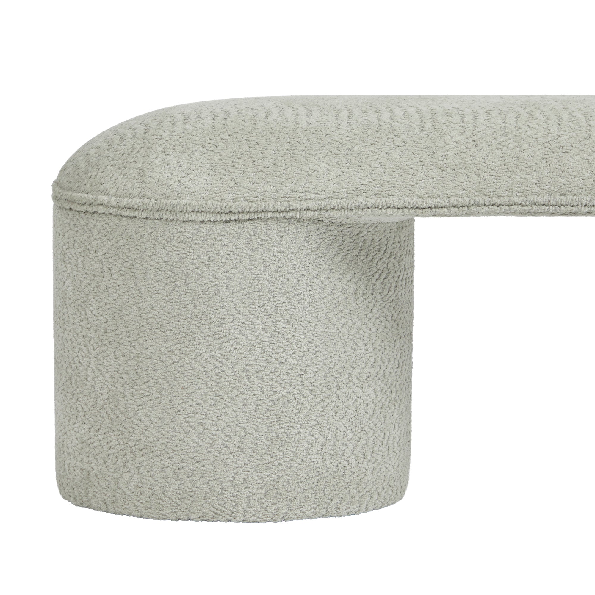 Sarah Ottoman Bench Sage