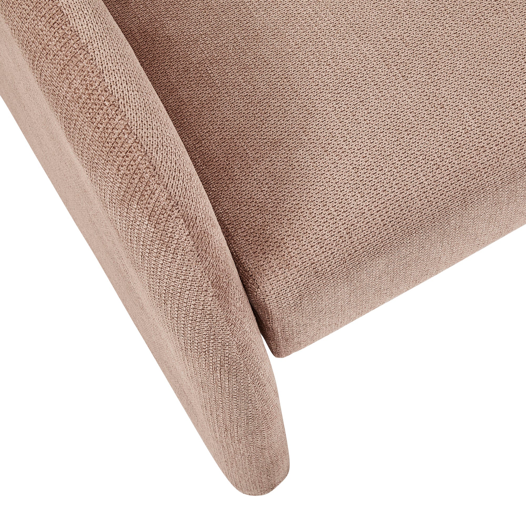 Selene Arched Armchair Rose Tan (Set of 2)