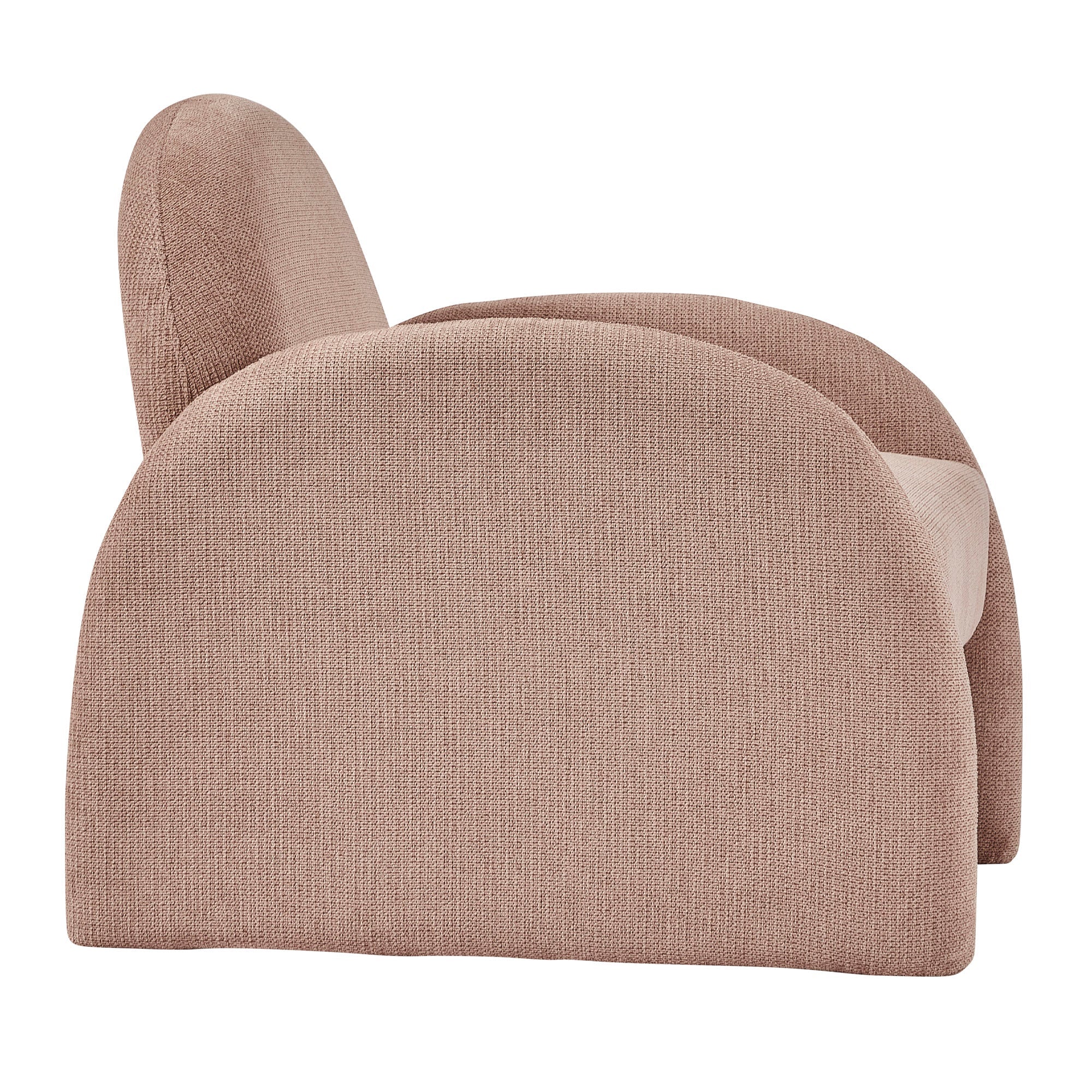 Selene Arched Armchair Rose Tan (Set of 2)