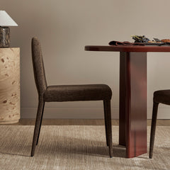 Set of 2 Toledo Dining Chairs Chocolate
