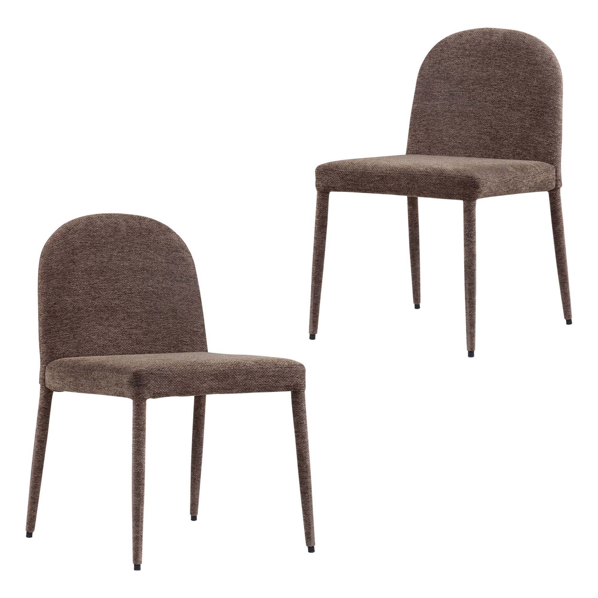 Set of 2 Toledo Dining Chairs Chocolate