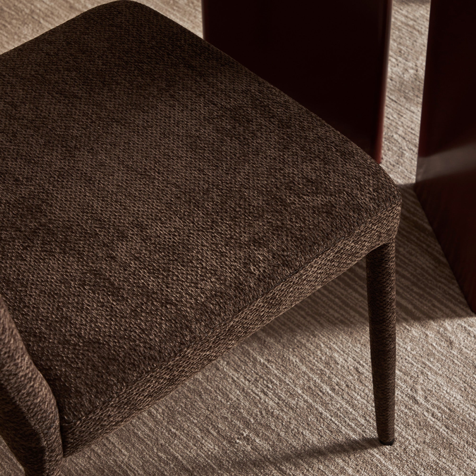 Set of 2 Toledo Dining Chairs Chocolate