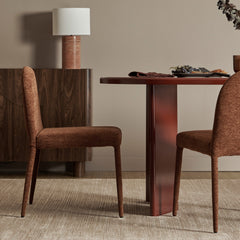 Set of 2 Toledo Dining Chairs Cinnamon
