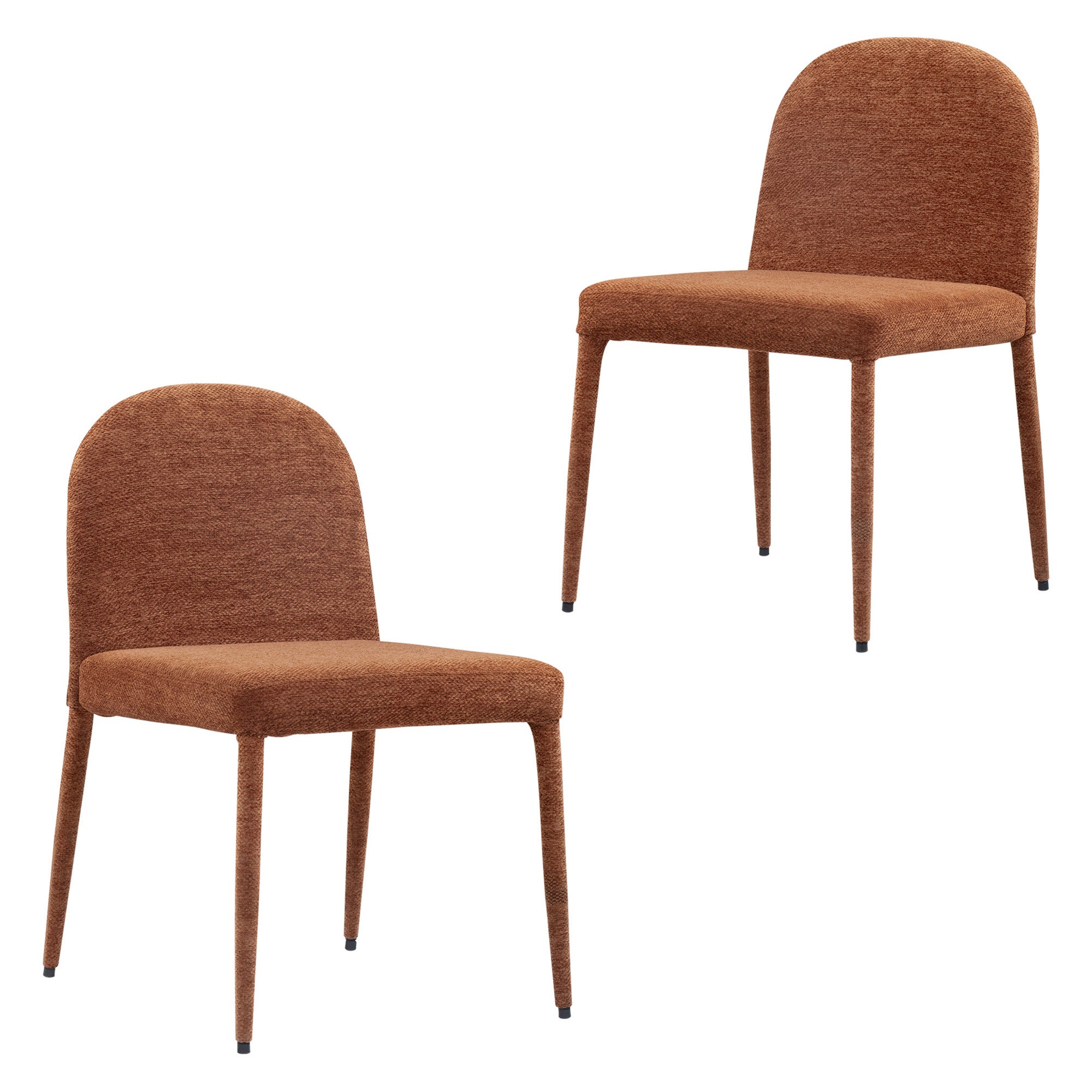 Set of 2 Toledo Dining Chairs Cinnamon