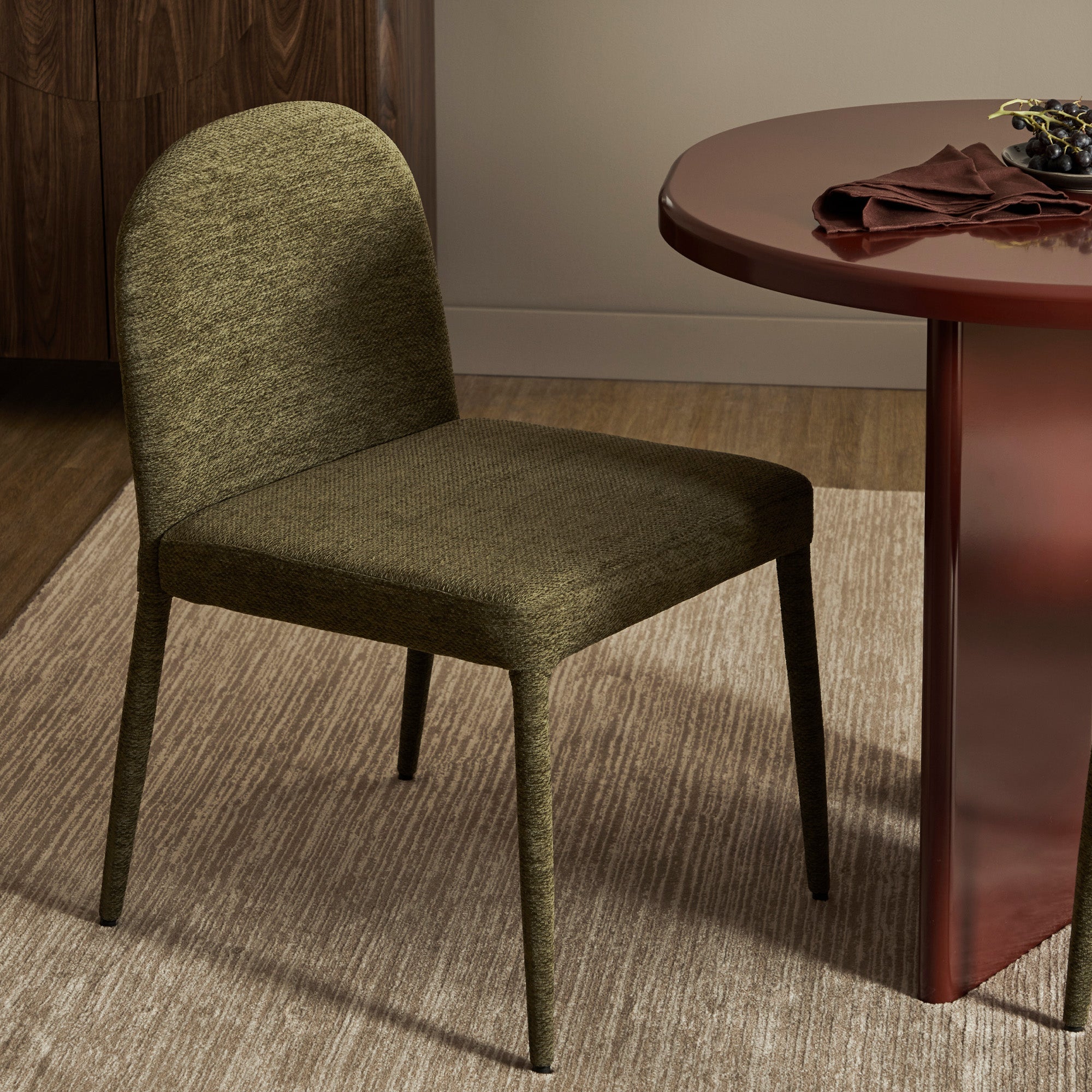 Set of 2 Toledo Dining Chairs Olive