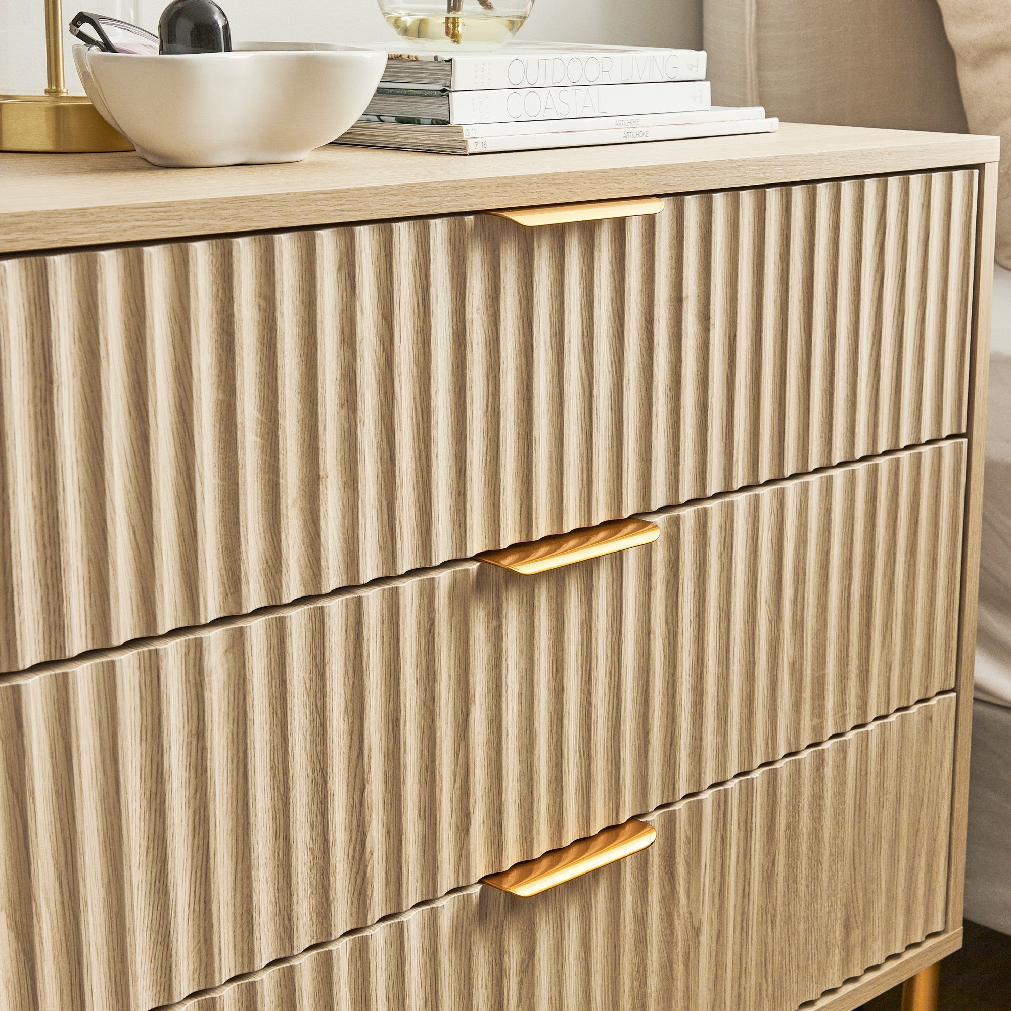 Indy Chest of 3 Drawers Natural