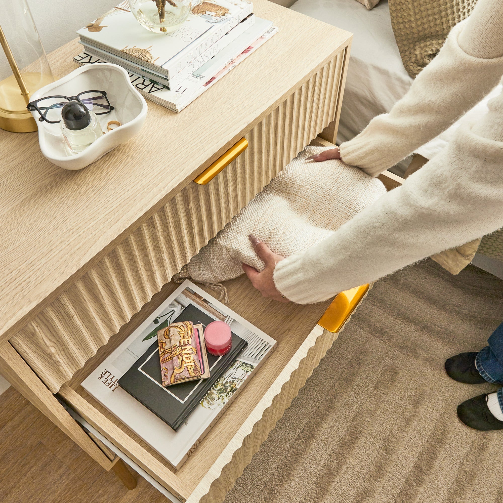 Indy Chest of 3 Drawers Natural