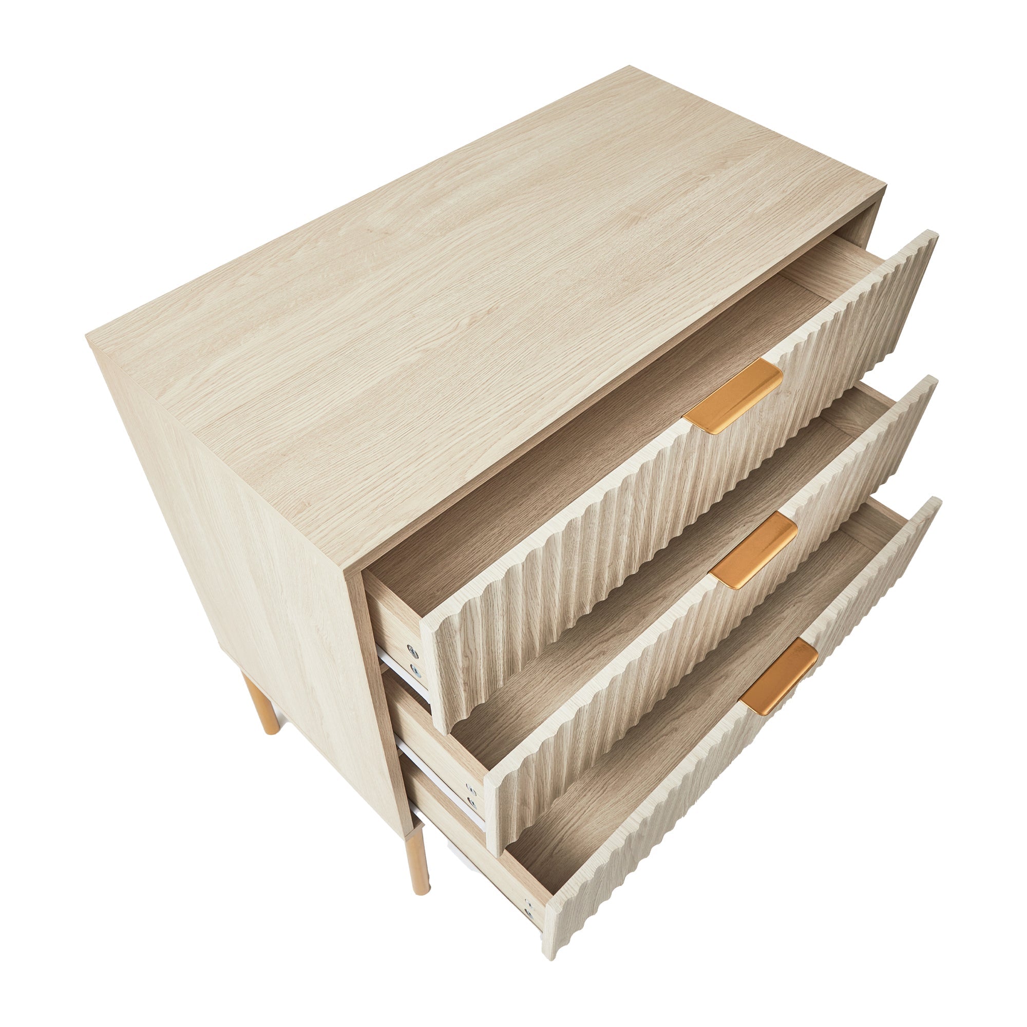 Indy Chest of 3 Drawers Natural