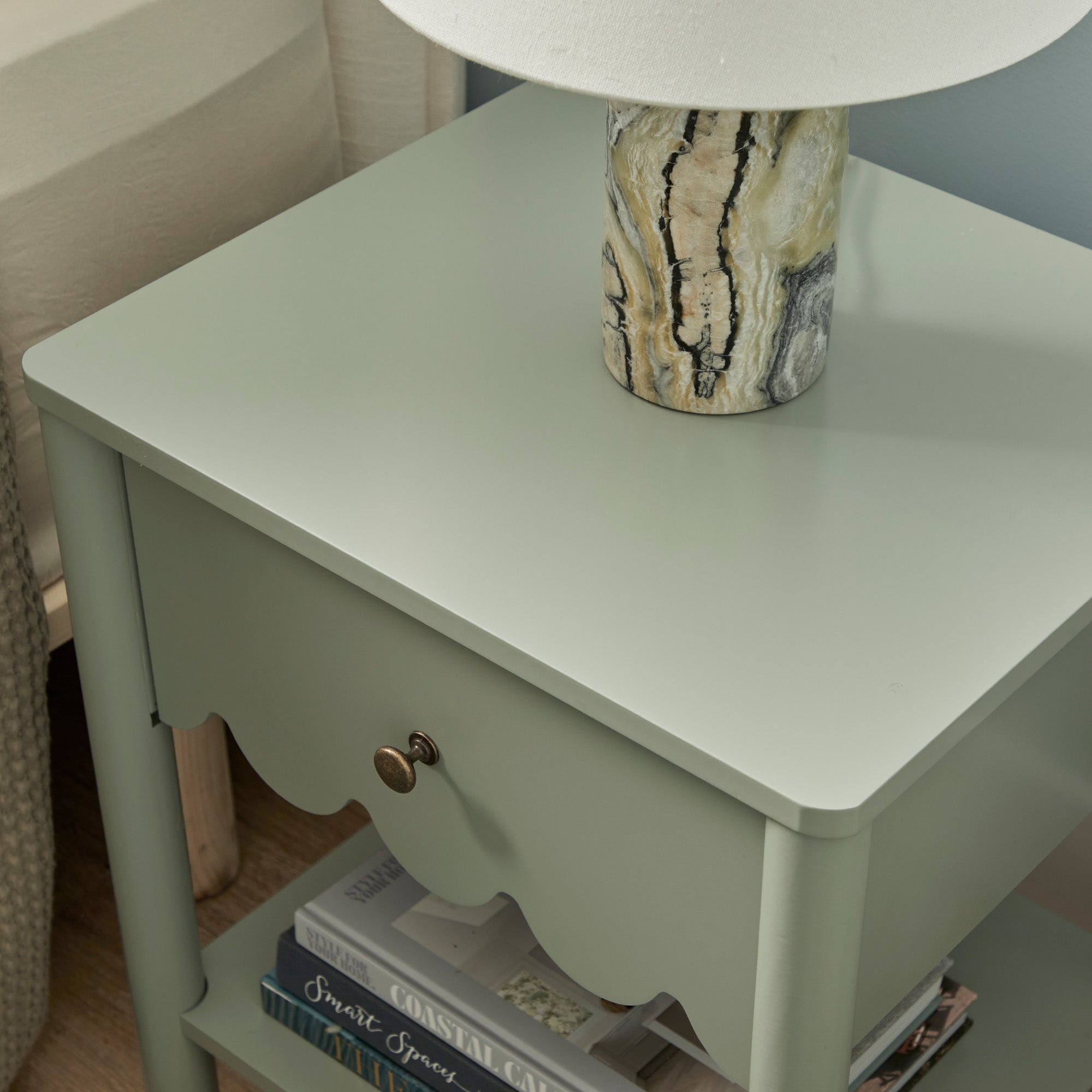 Sally Bedside Table Sage