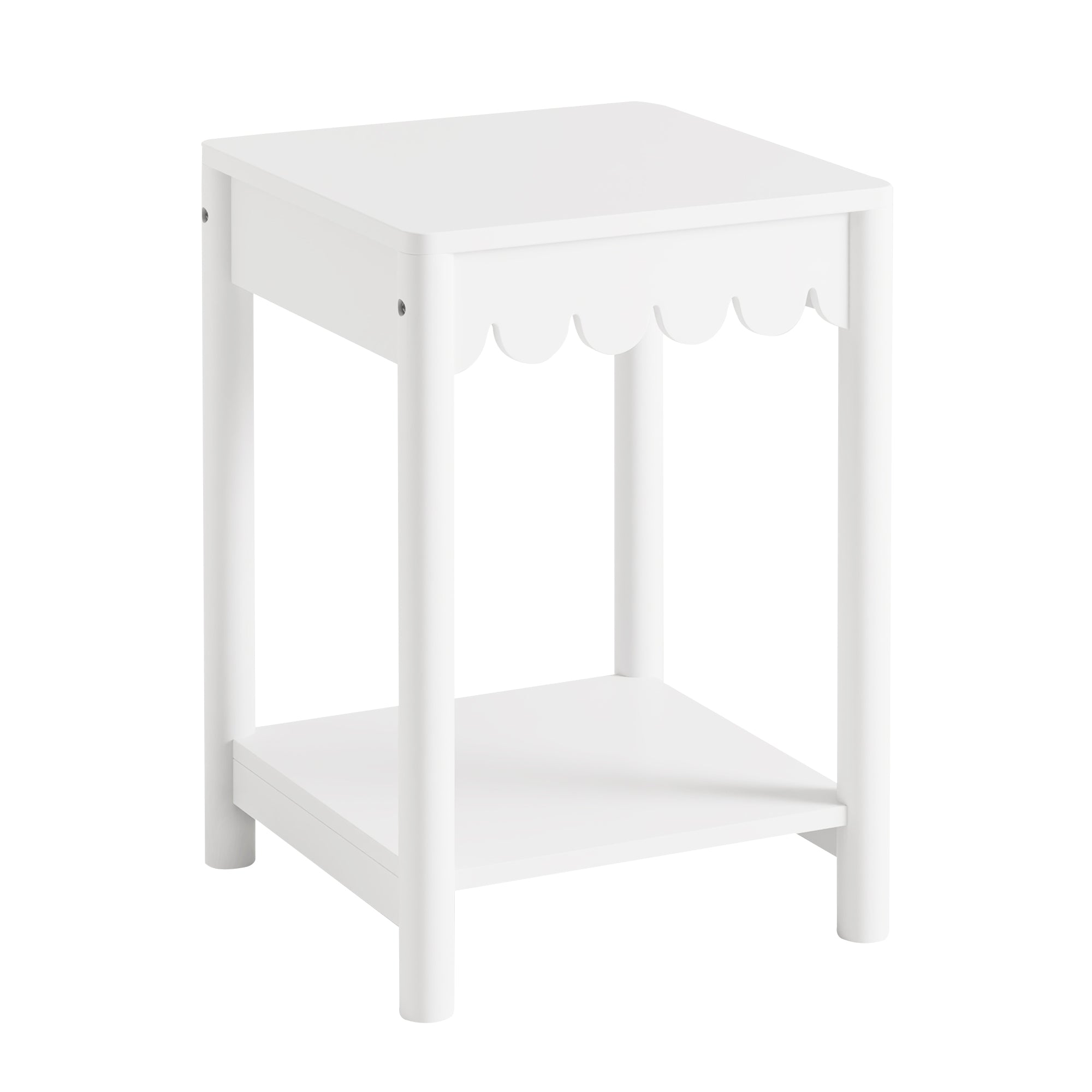 Sally Side Table White