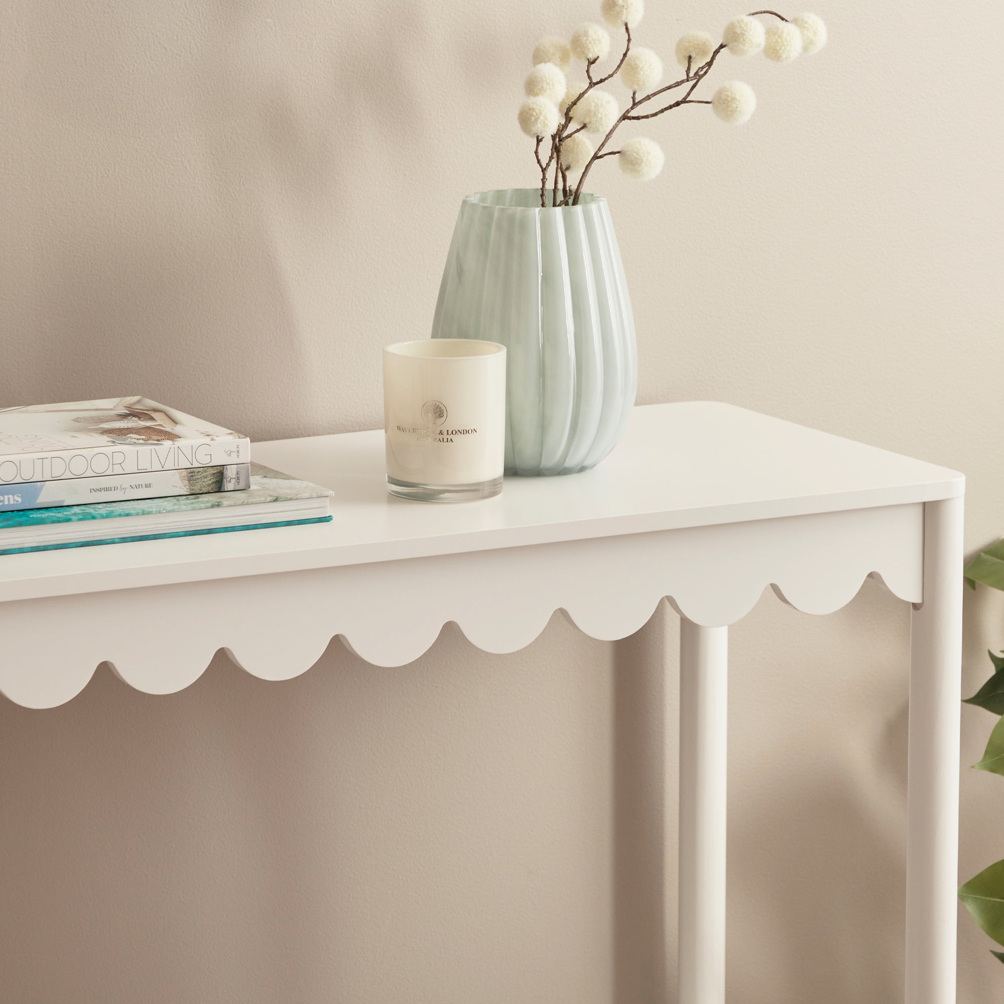 Sally Console Table White (100cm)
