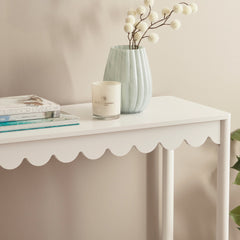 Sally Console Table White (100cm)