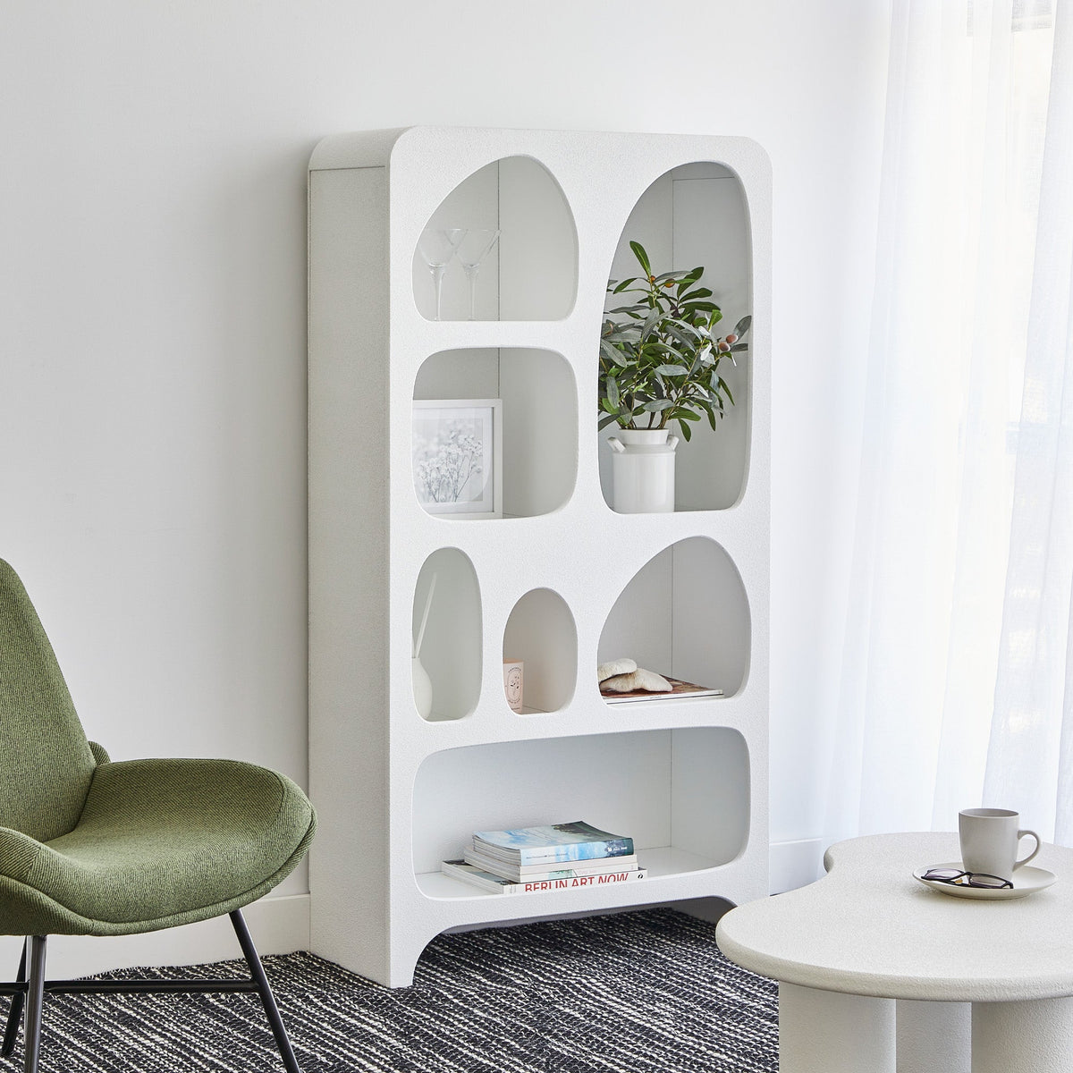 Mykonos Bookshelf