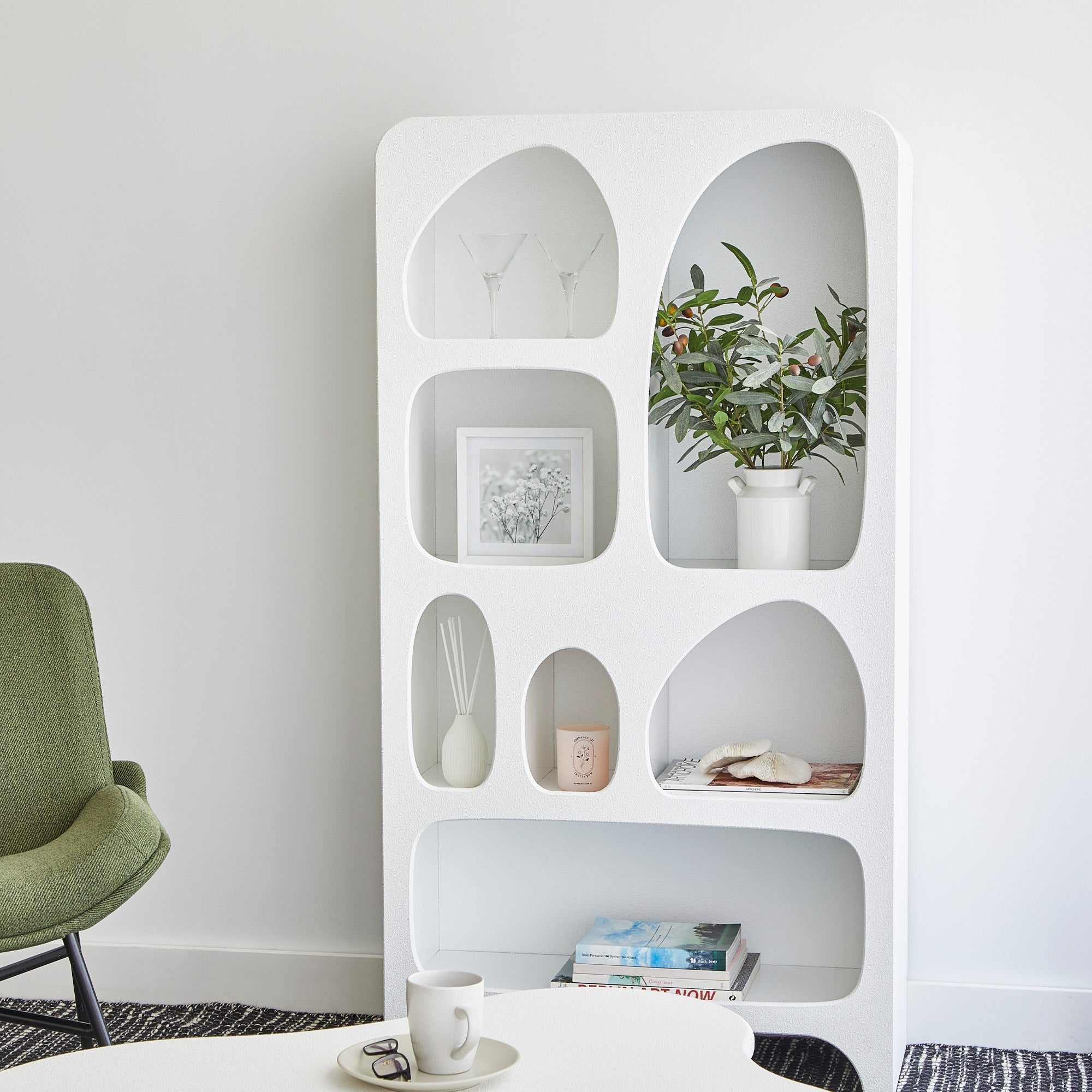Mykonos Bookshelf