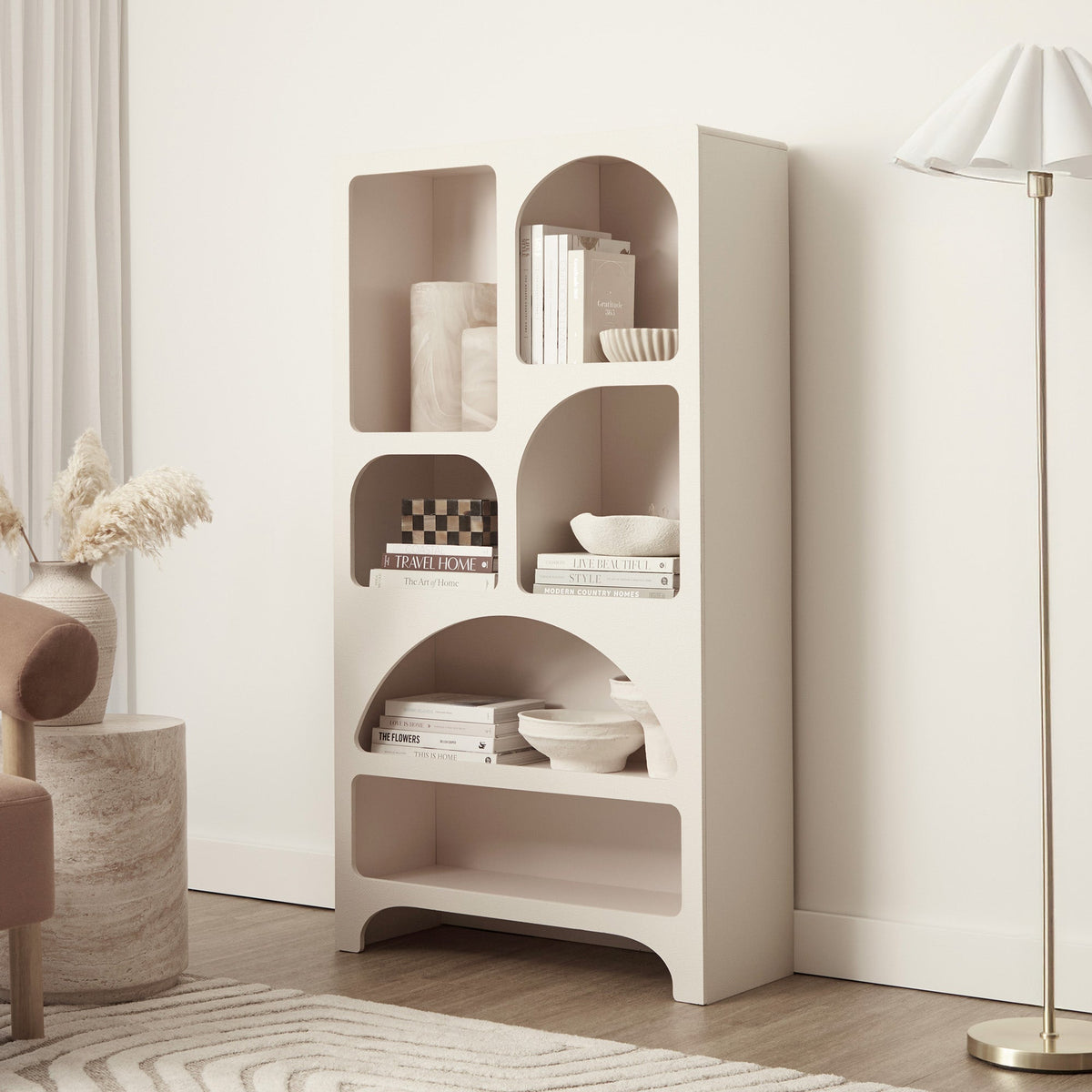 Santorini Bookshelf Off-White