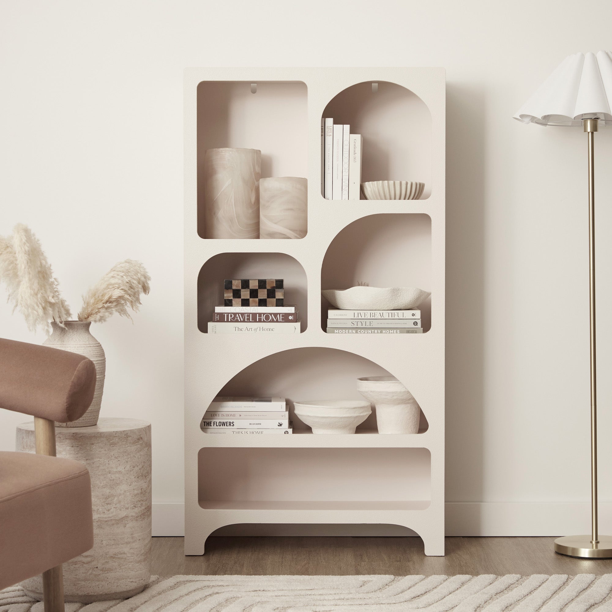 Santorini Bookshelf Off-White
