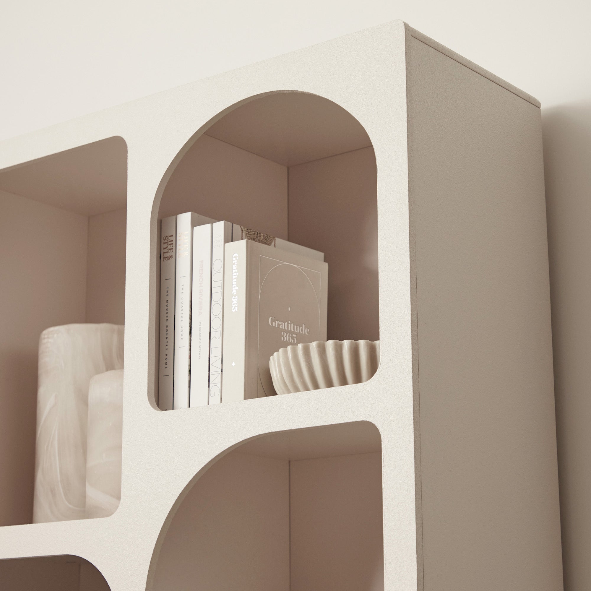 Santorini Bookshelf Off-White