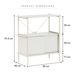 Carmel Shelving Unit - 2 Tier