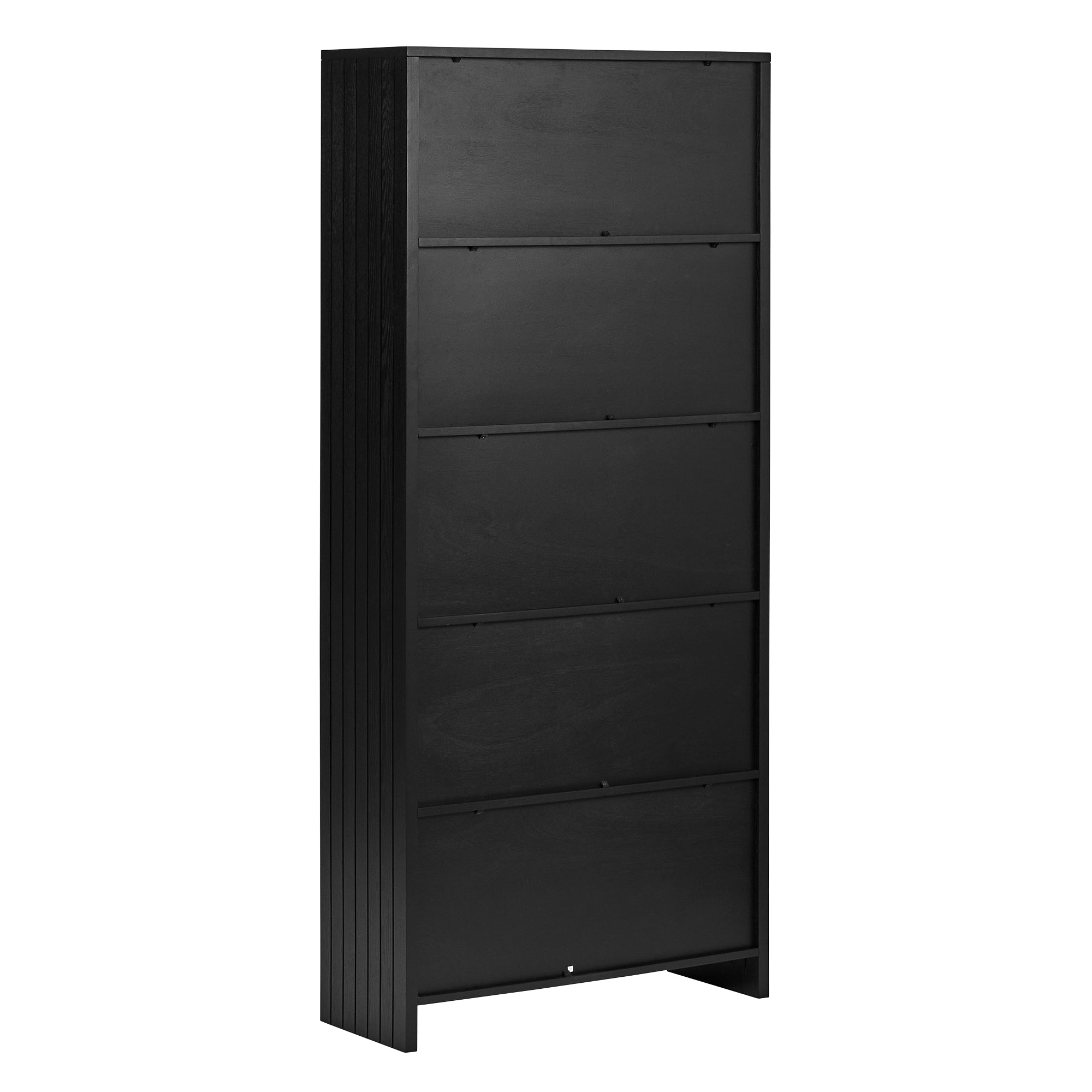 Harper 5 Tier Bookshelf Black