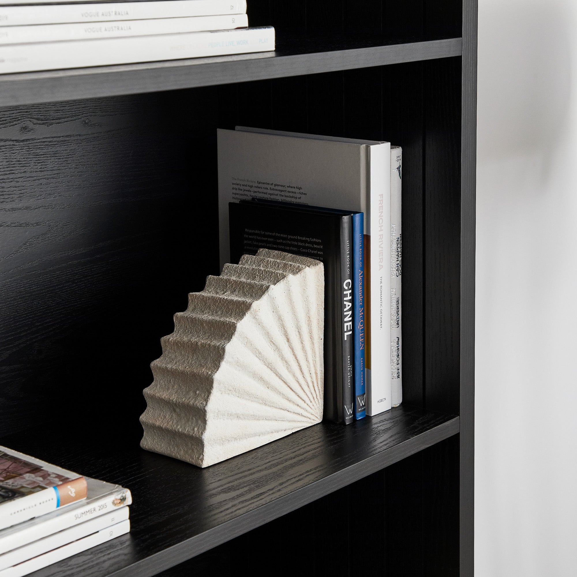 Harper 5 Tier Bookshelf Black