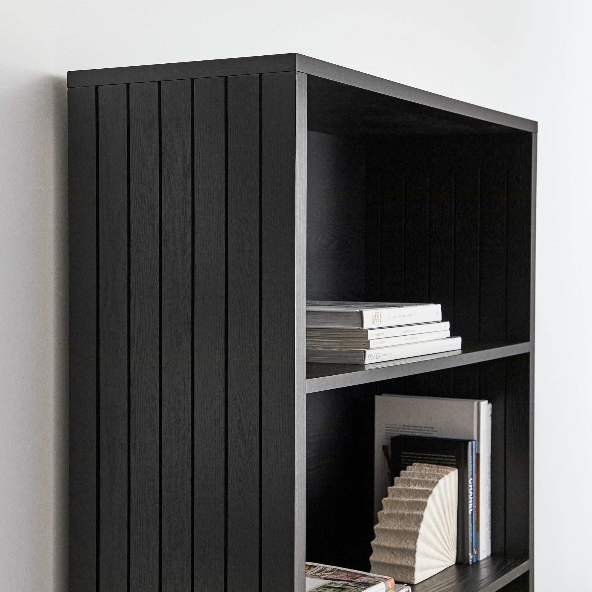 Harper 5 Tier Bookshelf Black