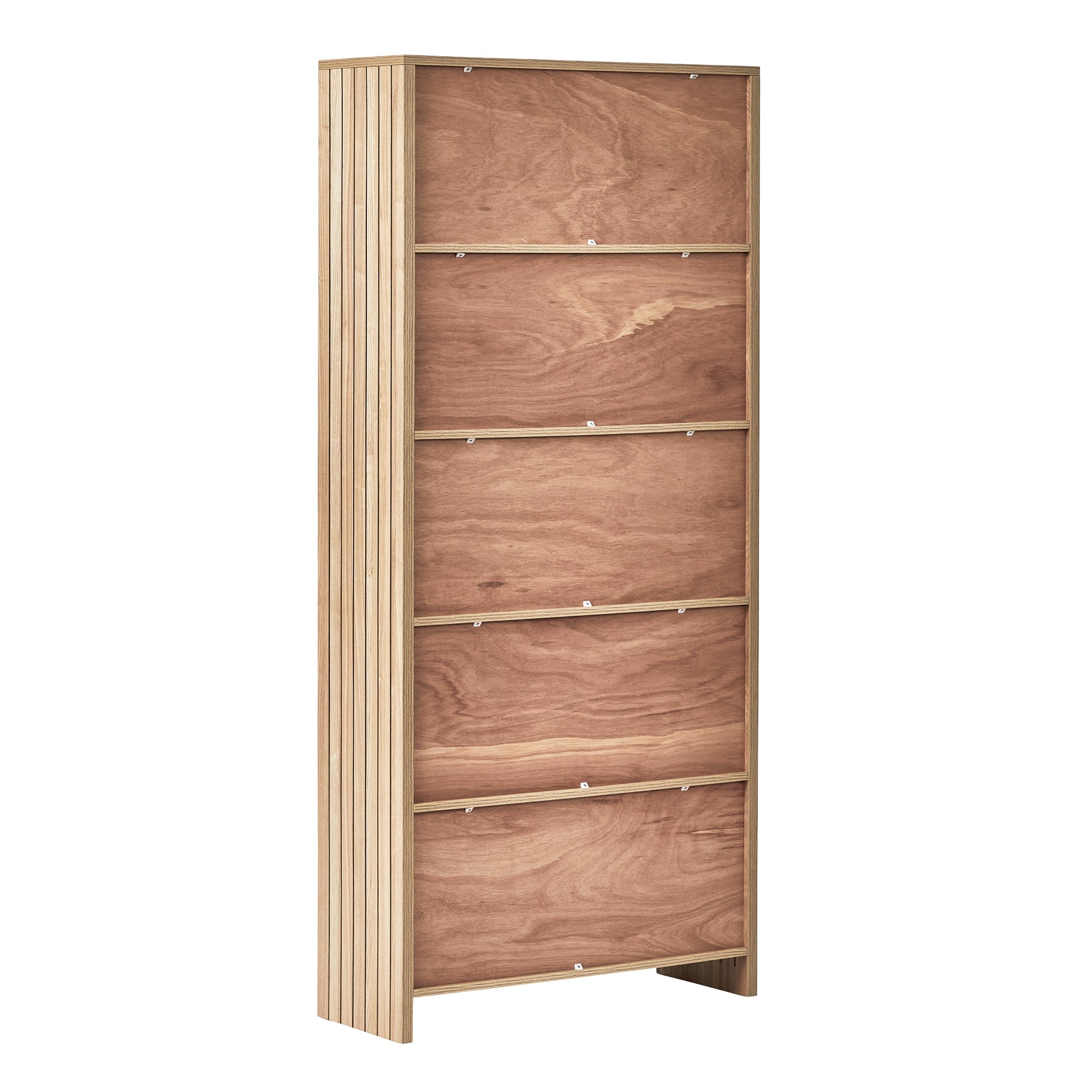 Harper 5 Tier Bookshelf Natural