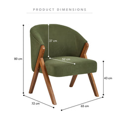 Remy Accent Chair Green