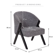 Remy Accent Chair Grey