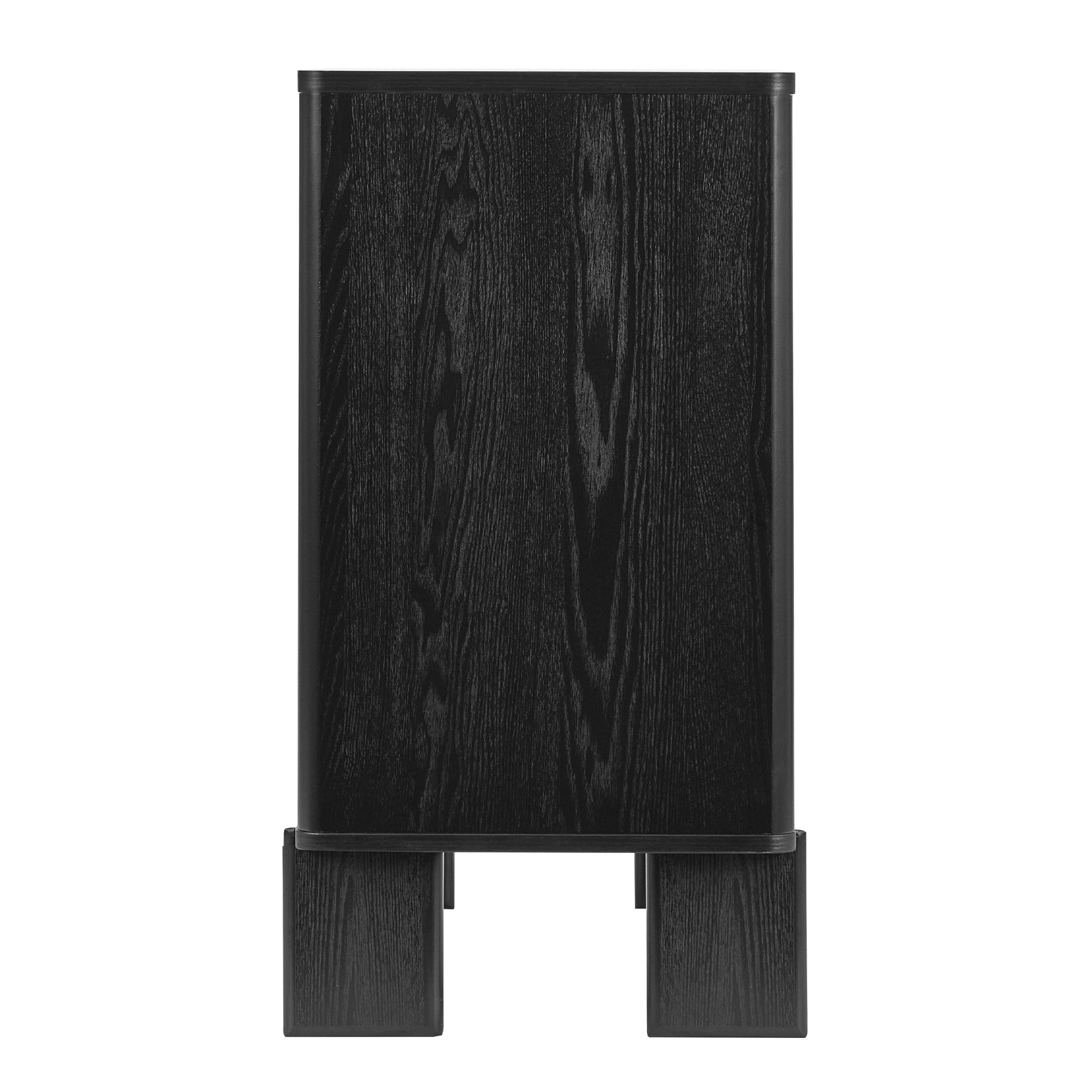 Taupo Chest of 3 Drawers Black
