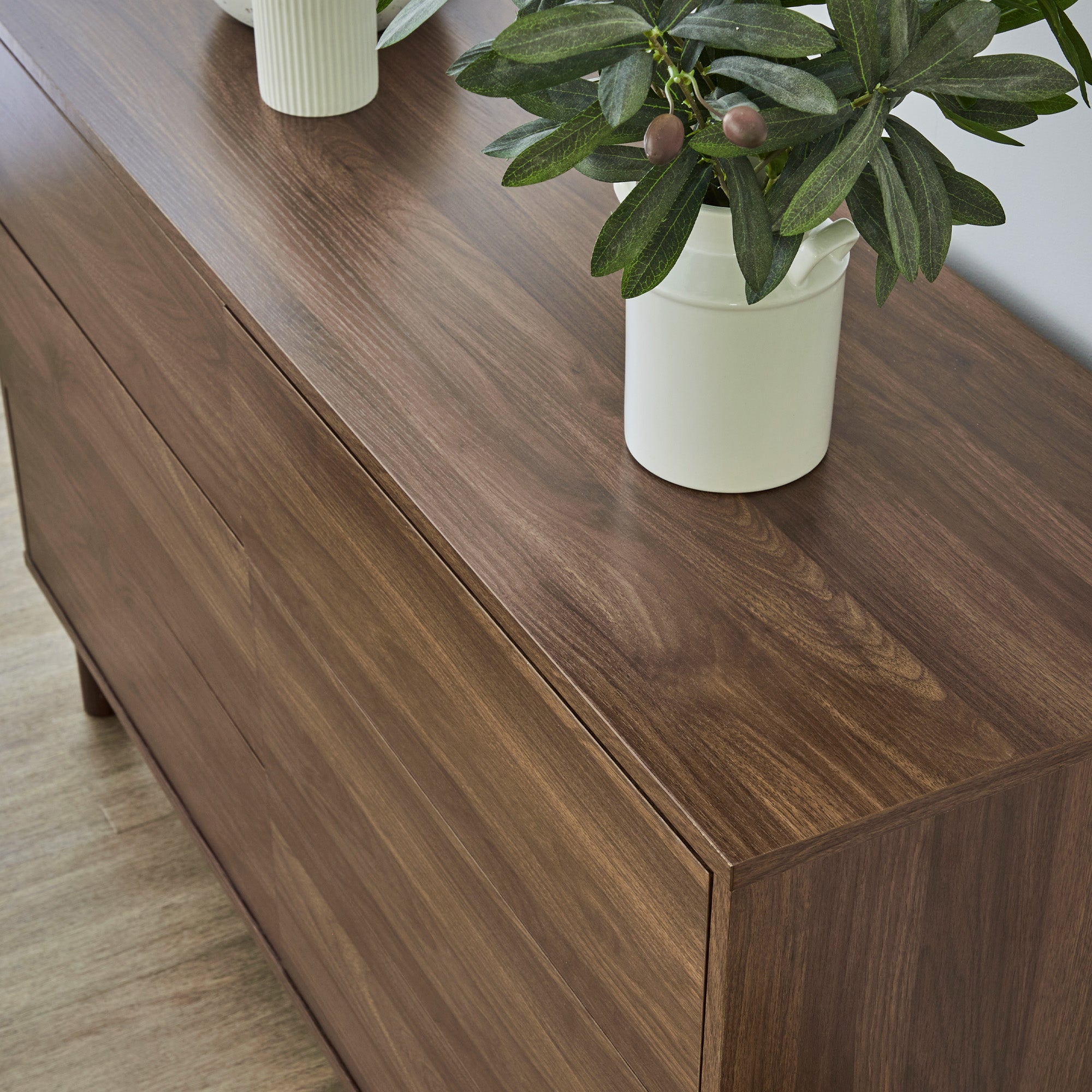 Norquay Chest of 6 Drawers Walnut