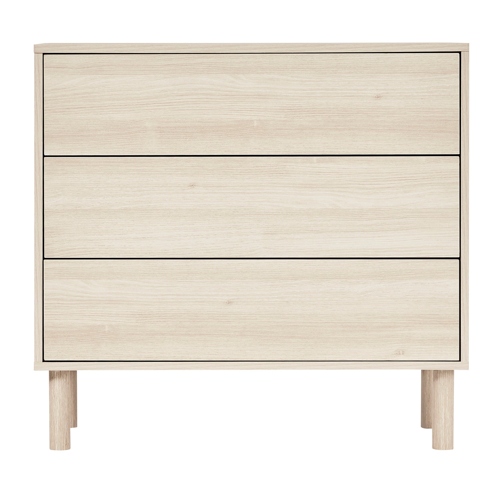 Norquay Chest of 3 Drawers Light Oak