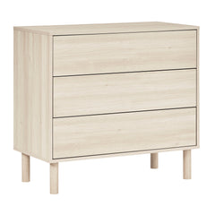 Norquay Chest of 3 Drawers Light Oak