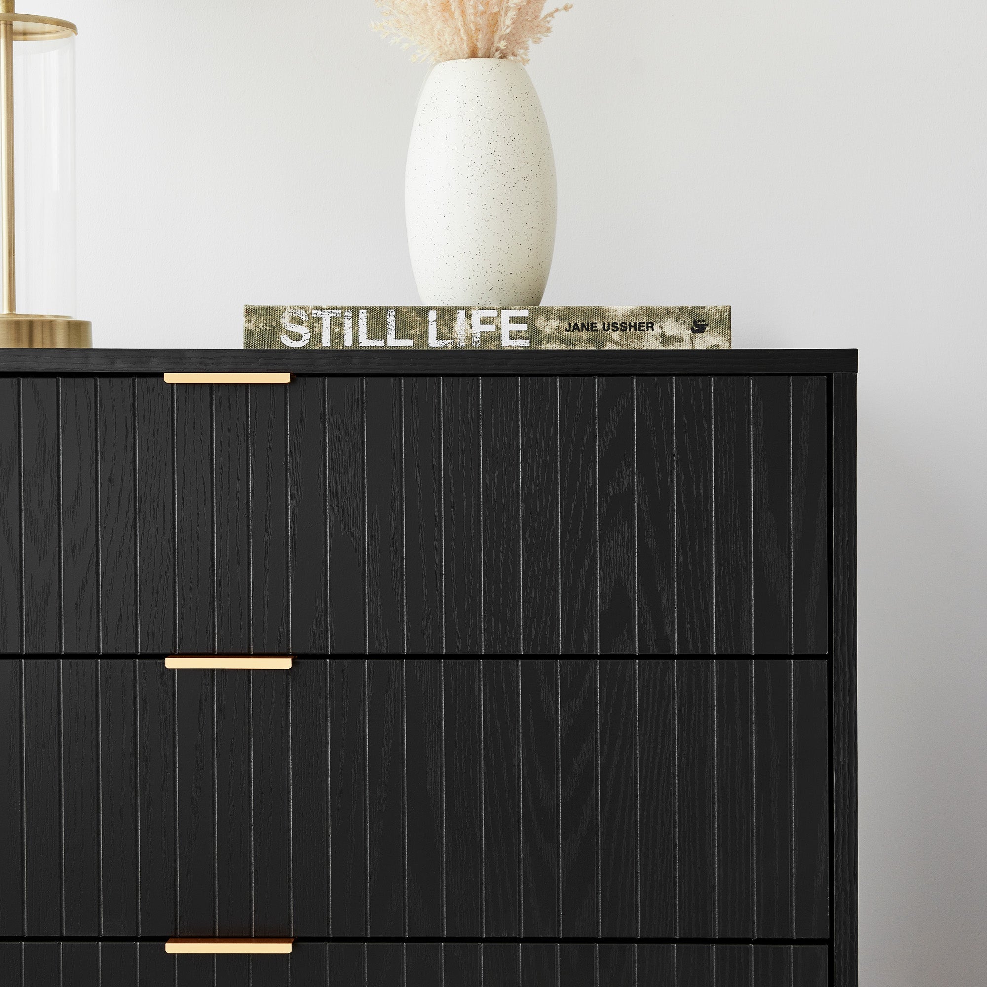Apia Chest of 3 Drawers Black