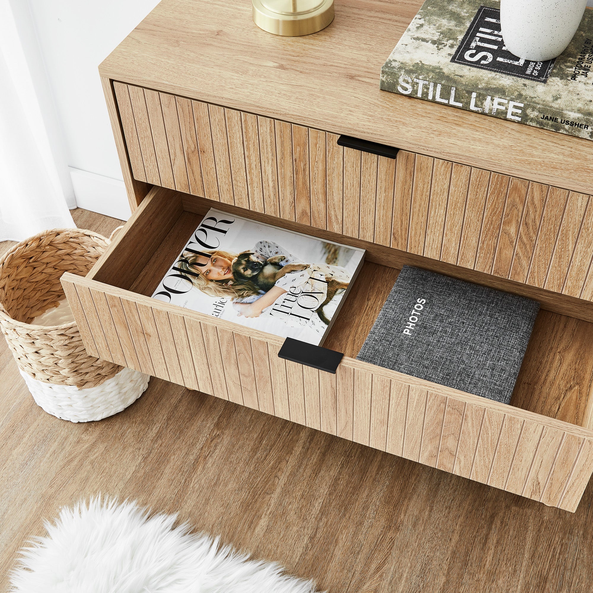 Apia Chest of 3 Drawers Natural