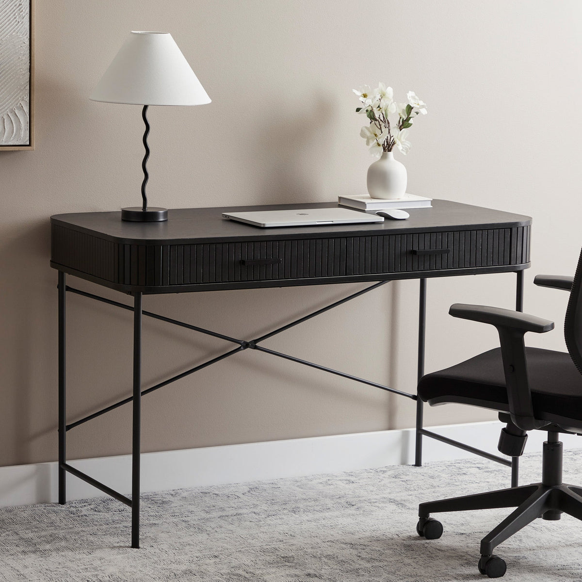 Haven 120cm Desk Black