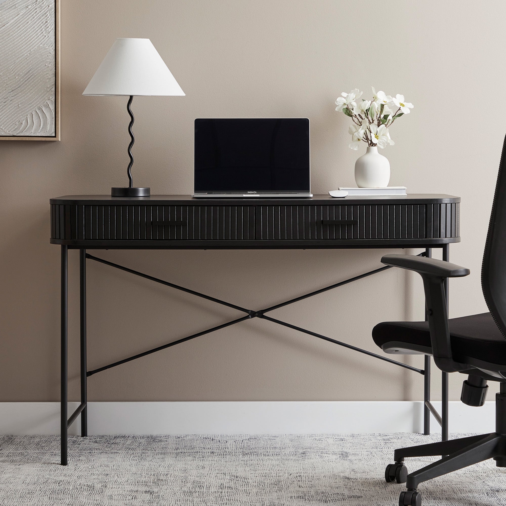 Haven 120cm Desk Black