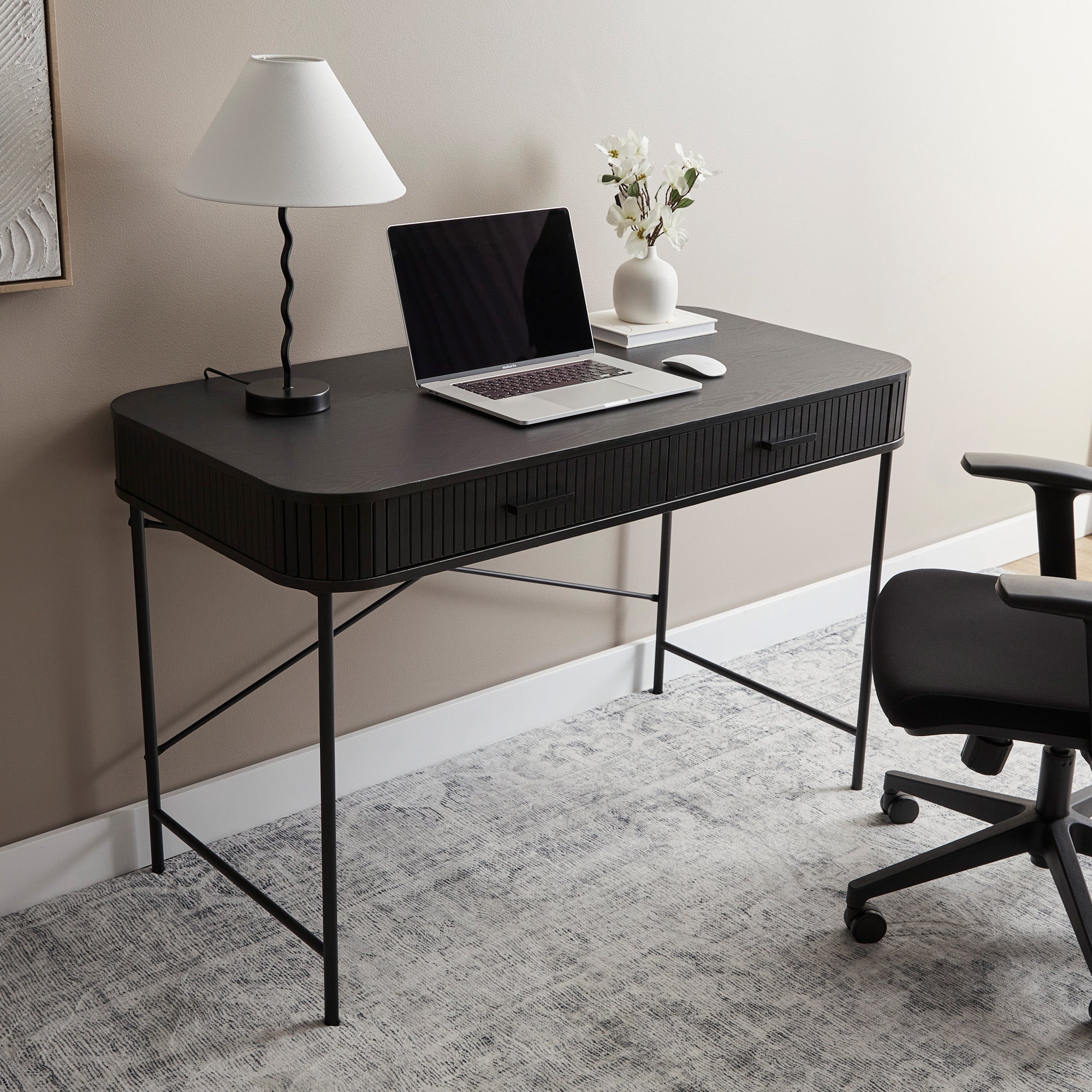 Haven 120cm Desk Black