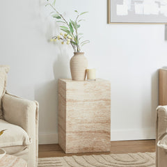 Isabella Travertine Look Plinth