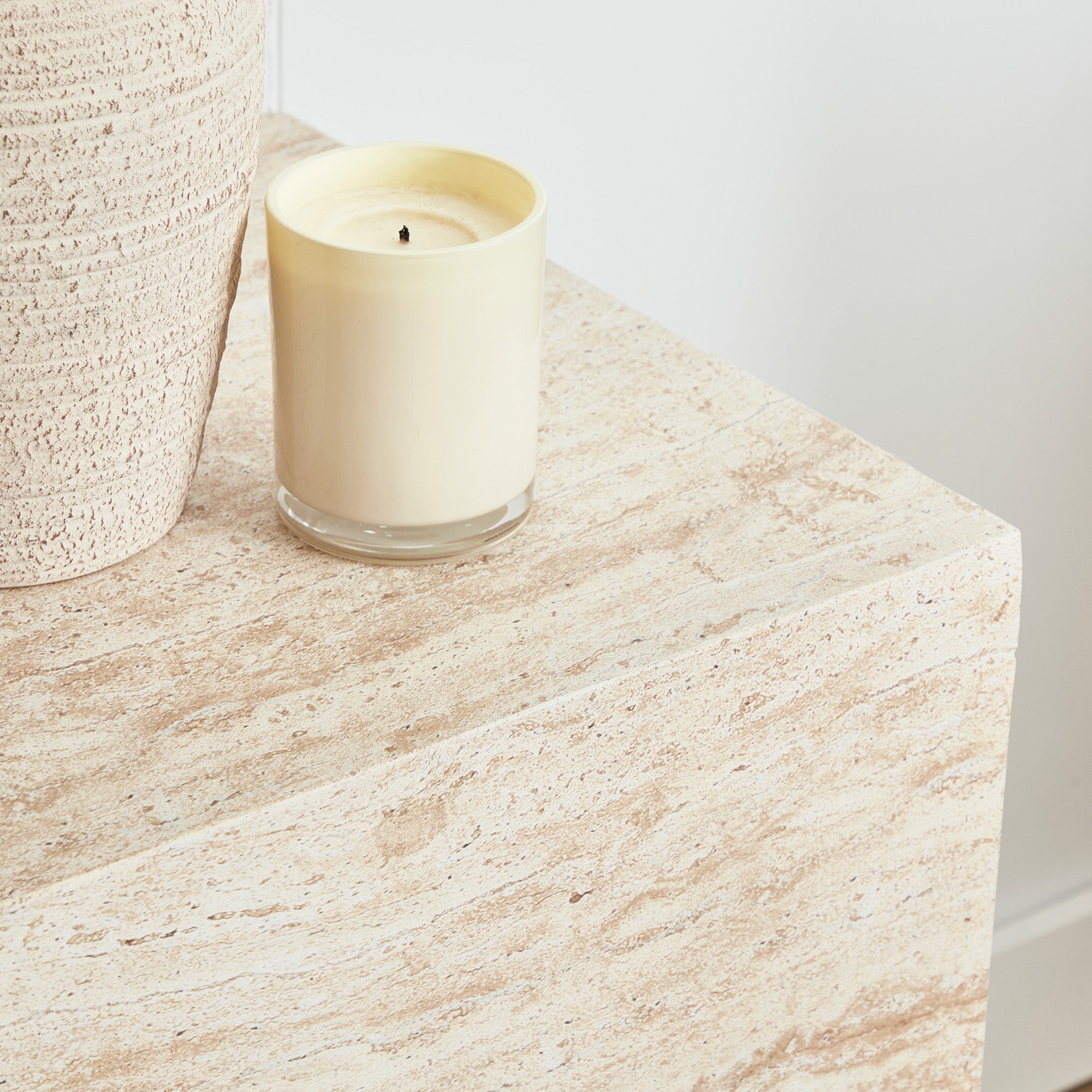 Isabella Travertine Look Plinth