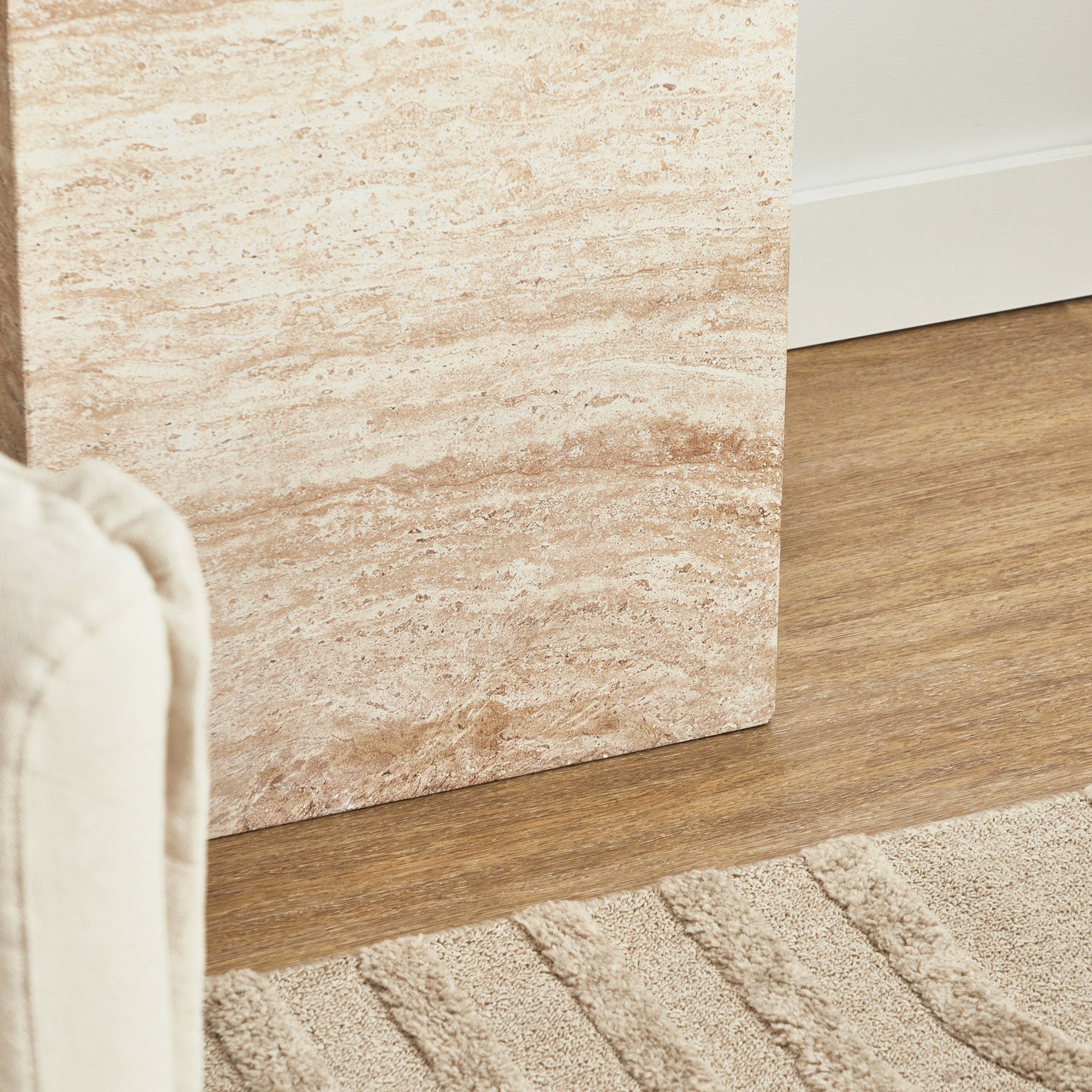 Isabella Travertine Look Plinth