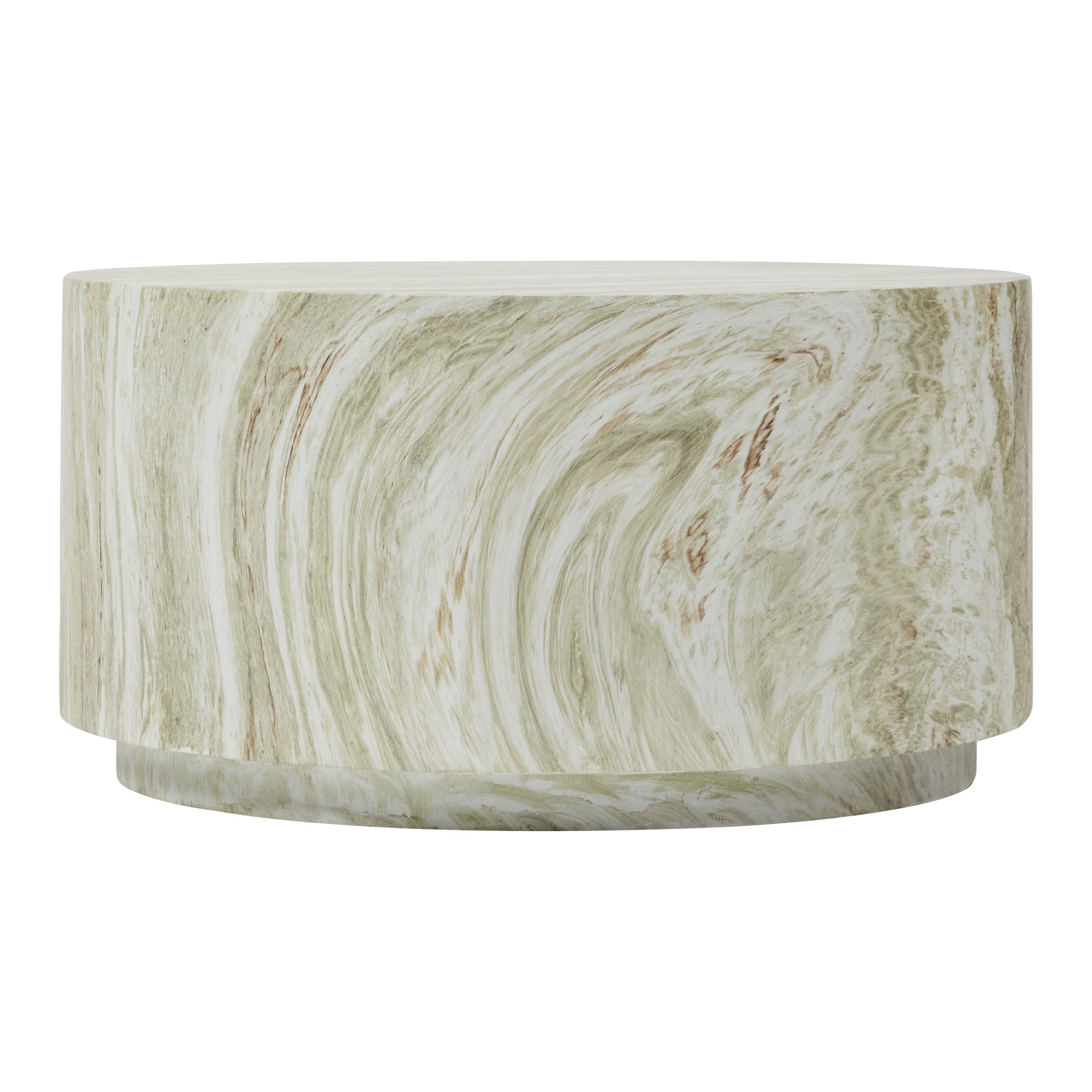 Elena Green Marble Look Coffee Table